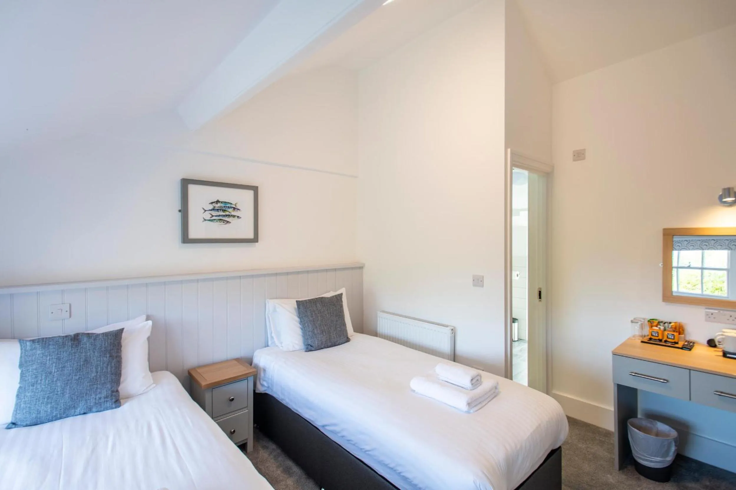 Bed in Tregenna Castle Resort