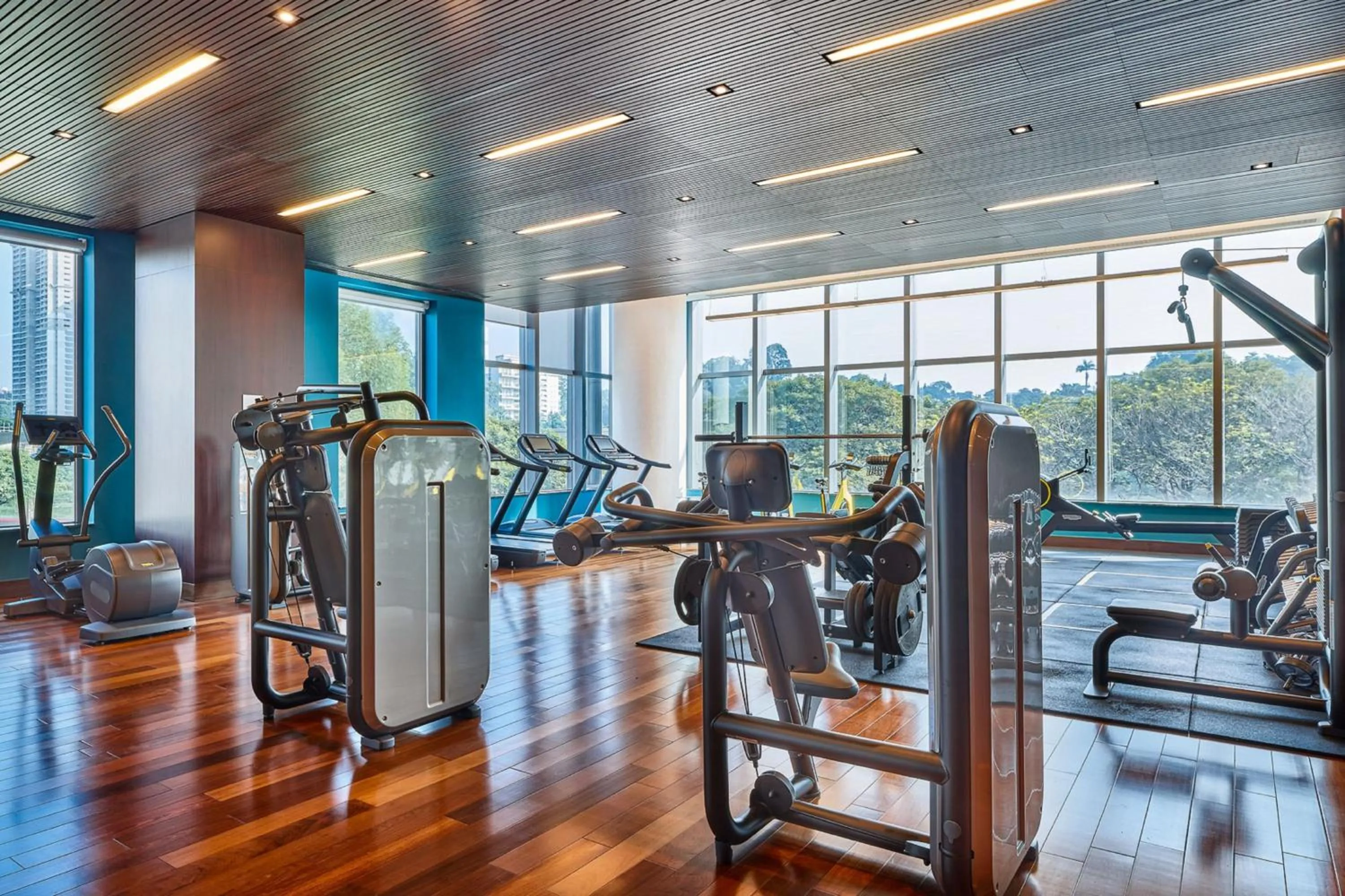 Fitness centre/facilities in JW Marriott Hotel Sao Paulo
