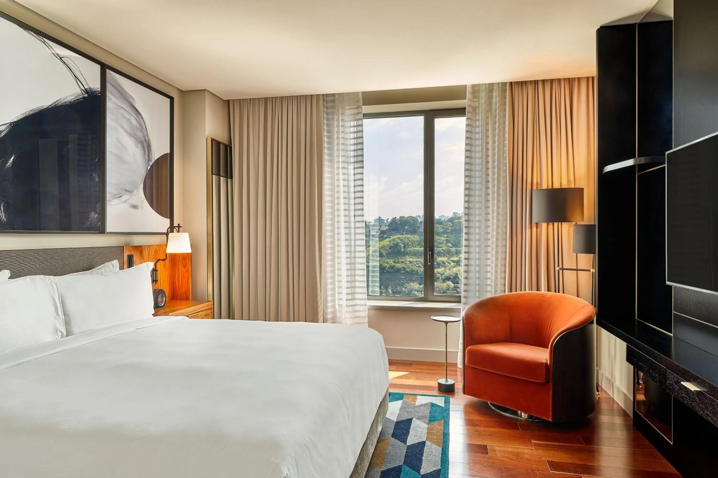 Bedroom, Bed in JW Marriott Hotel Sao Paulo