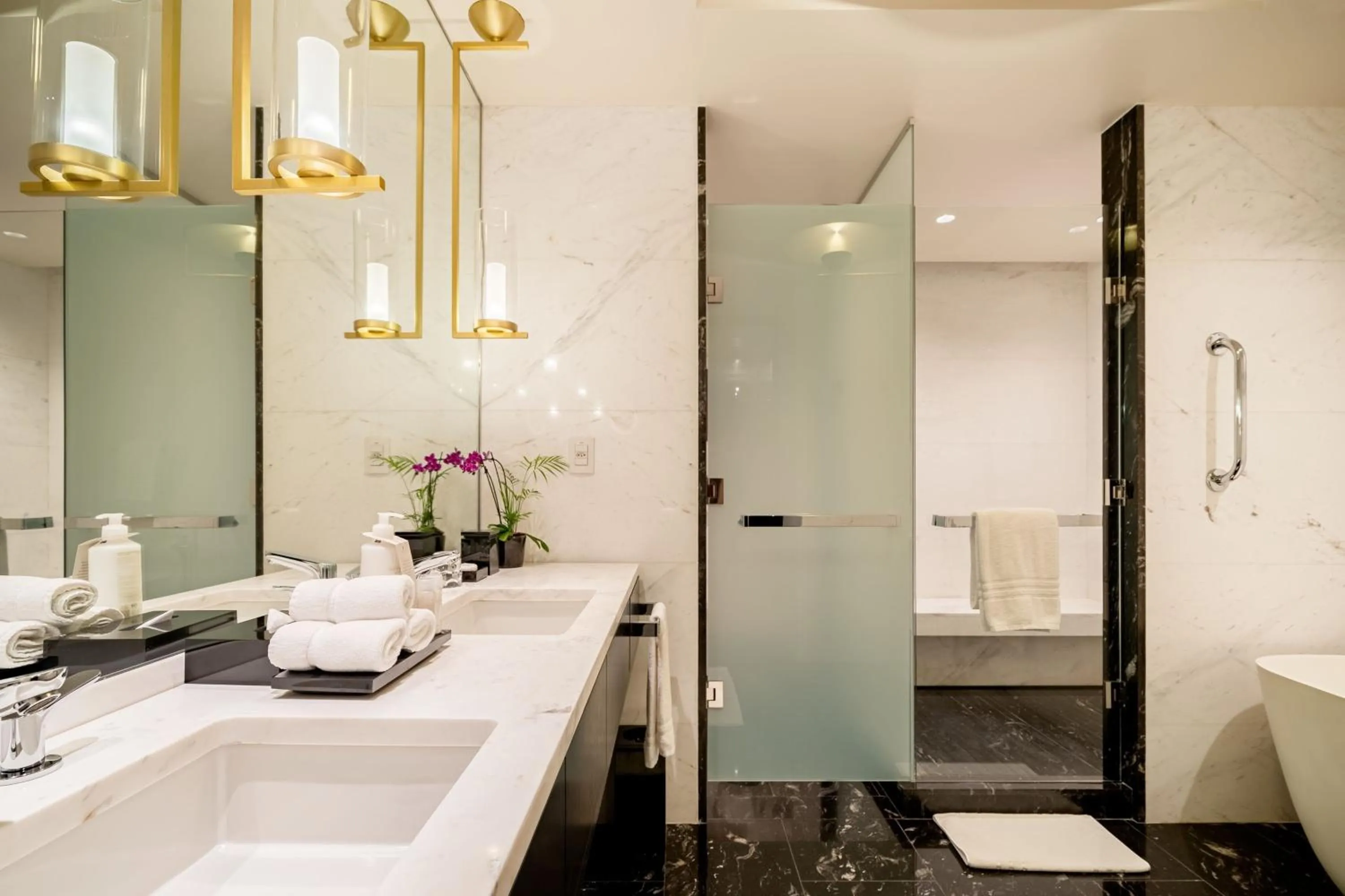 Bathroom in JW Marriott Hotel Sao Paulo