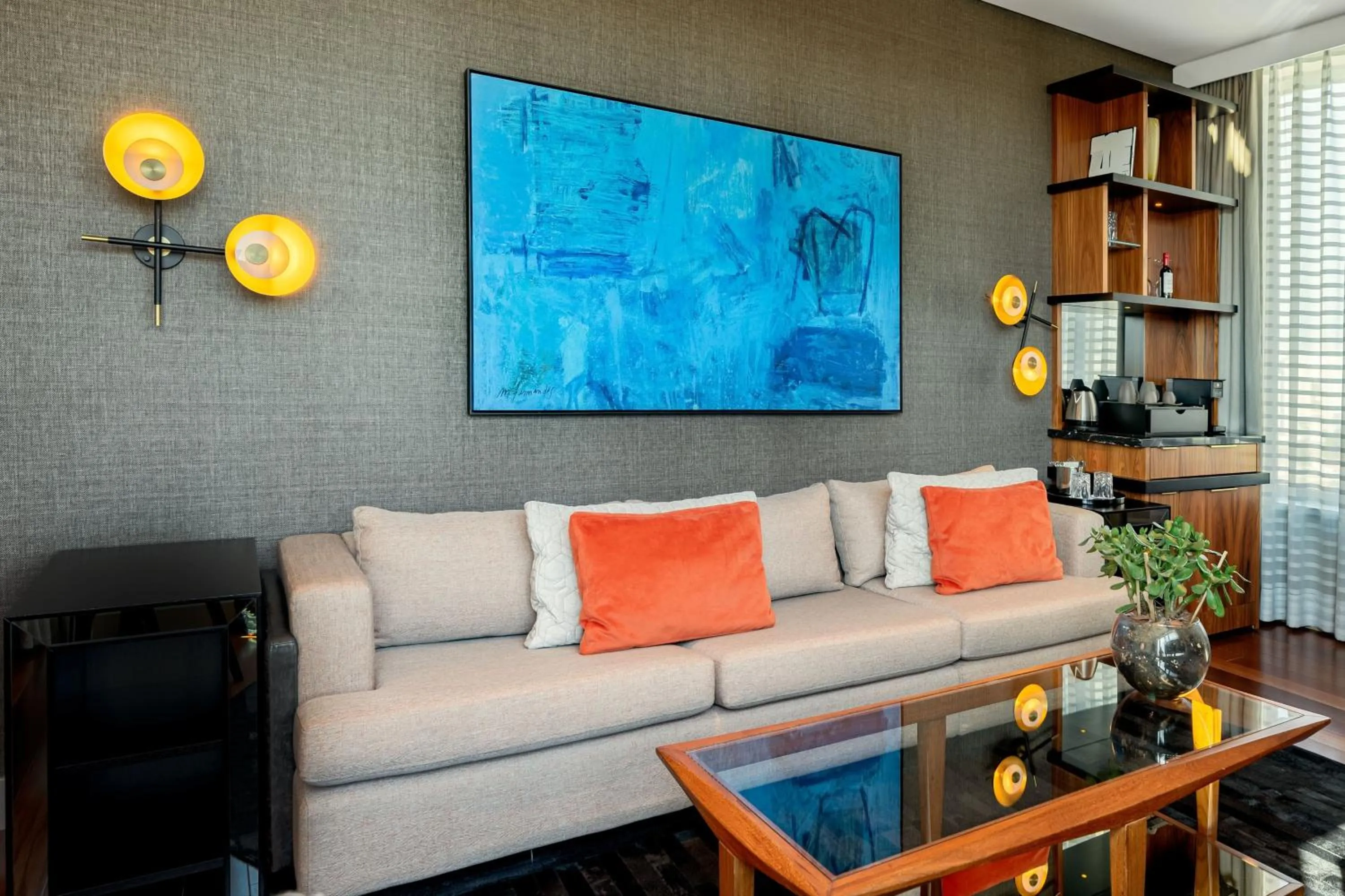 Living room in JW Marriott Hotel Sao Paulo