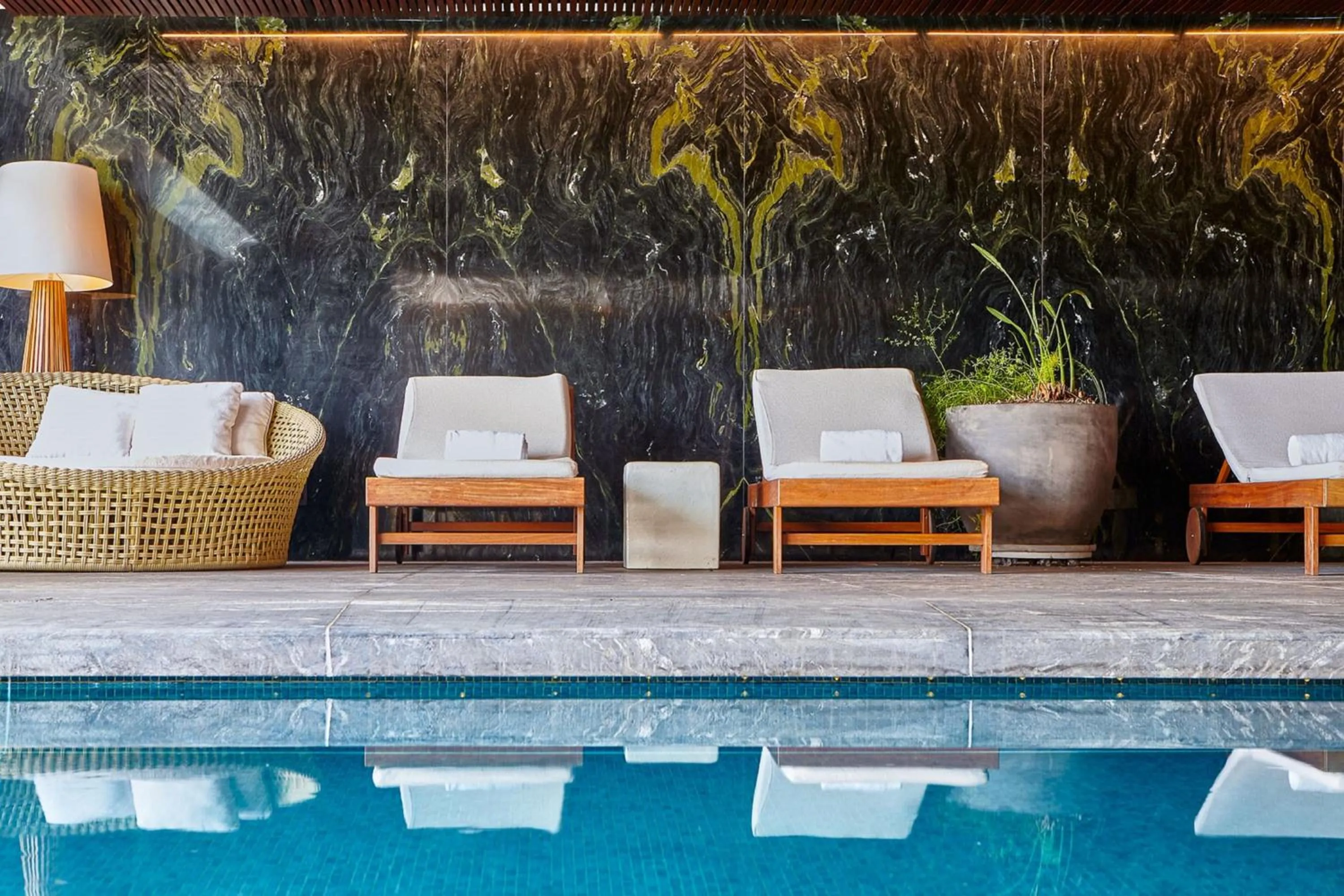 Swimming pool in JW Marriott Hotel Sao Paulo