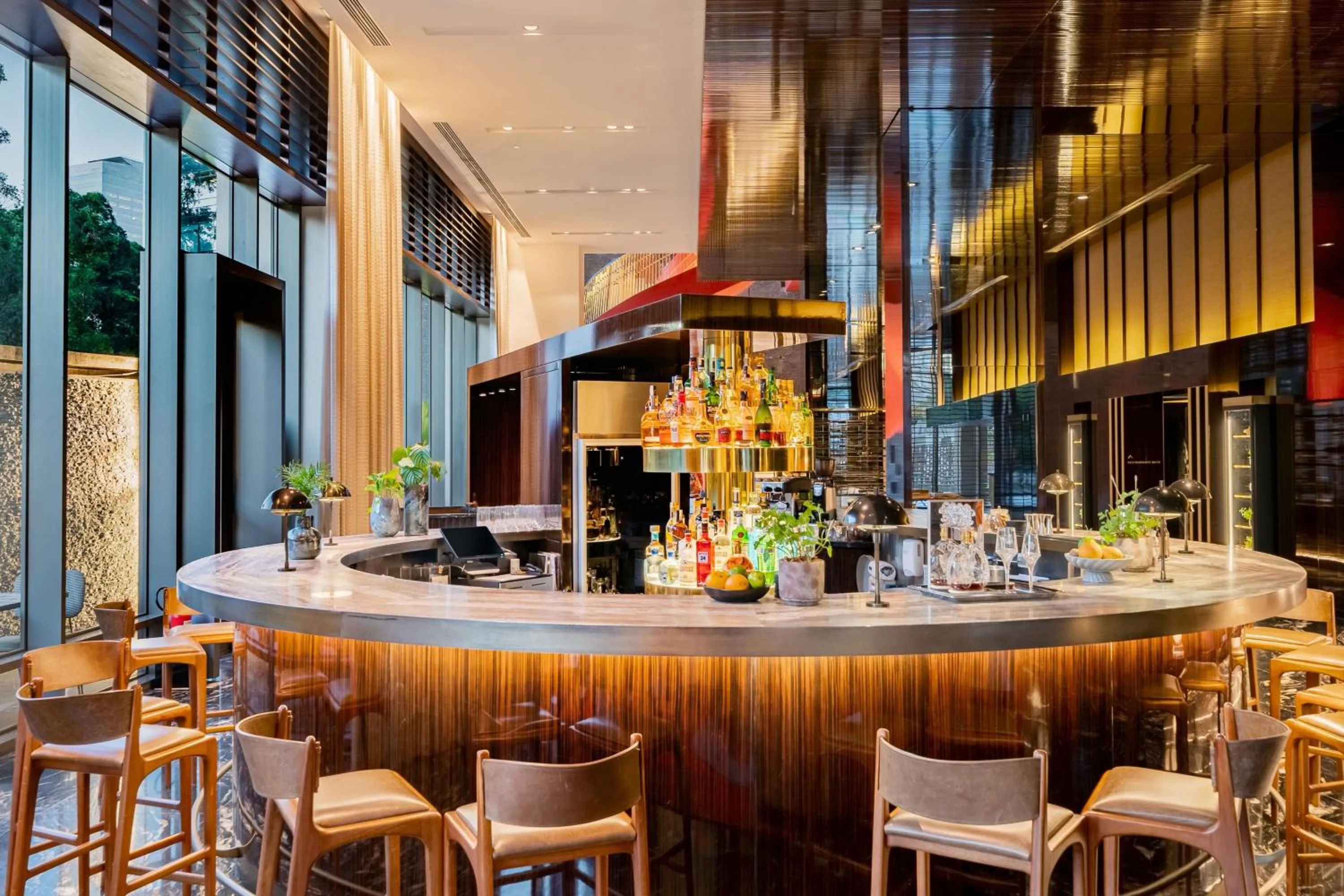 Lobby or reception in JW Marriott Hotel Sao Paulo