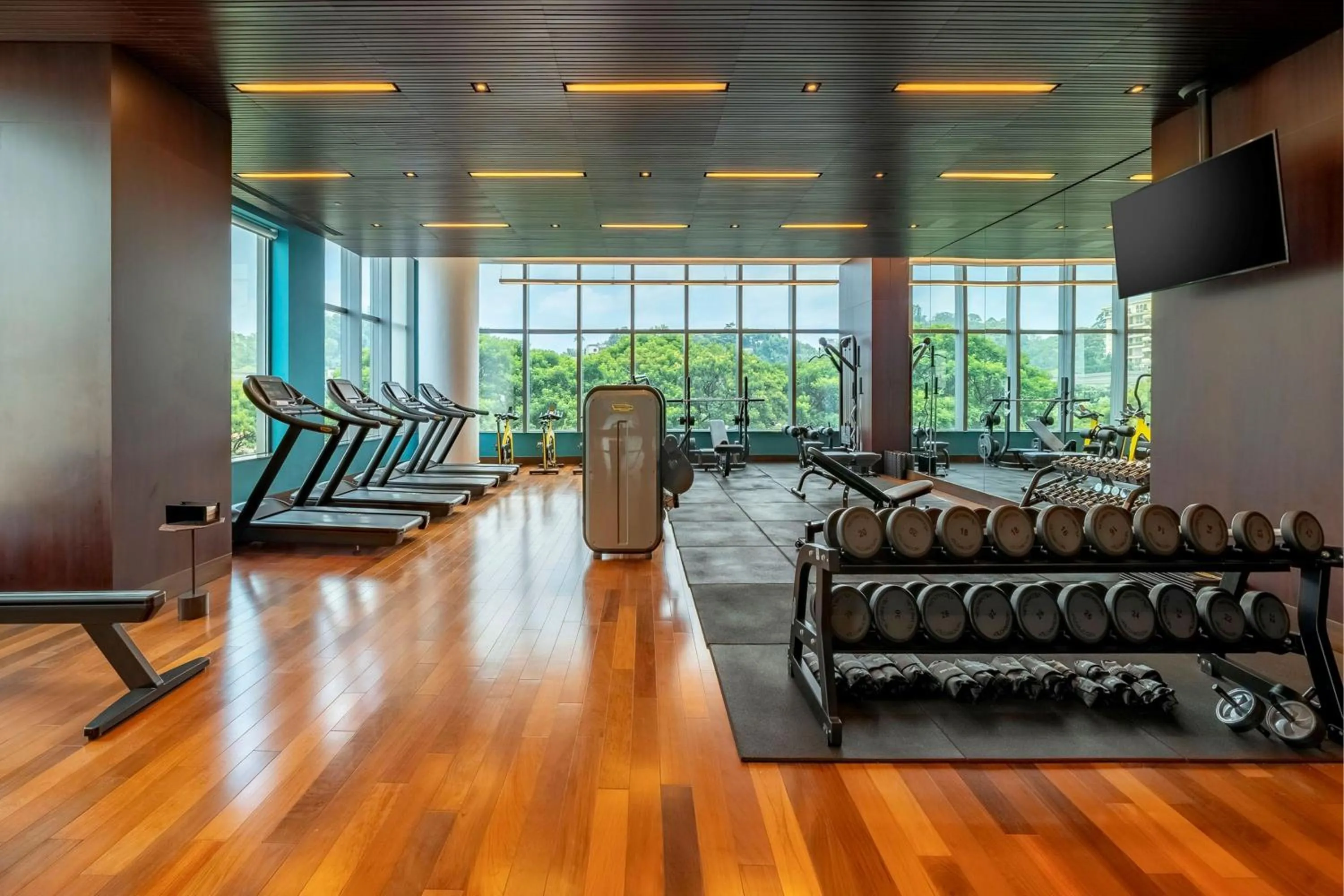 Fitness centre/facilities in JW Marriott Hotel Sao Paulo