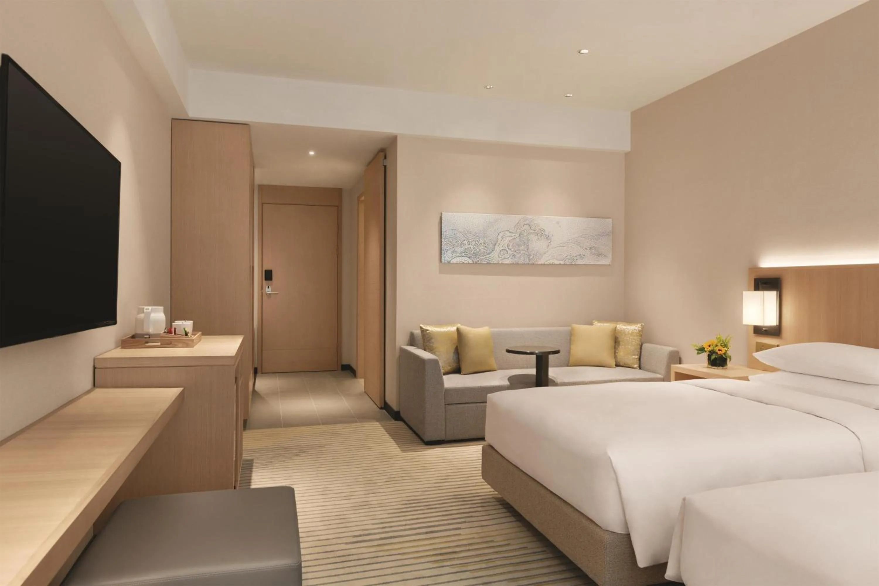 Bedroom, Bed in Hyatt Place Chengdu Pebble Walk