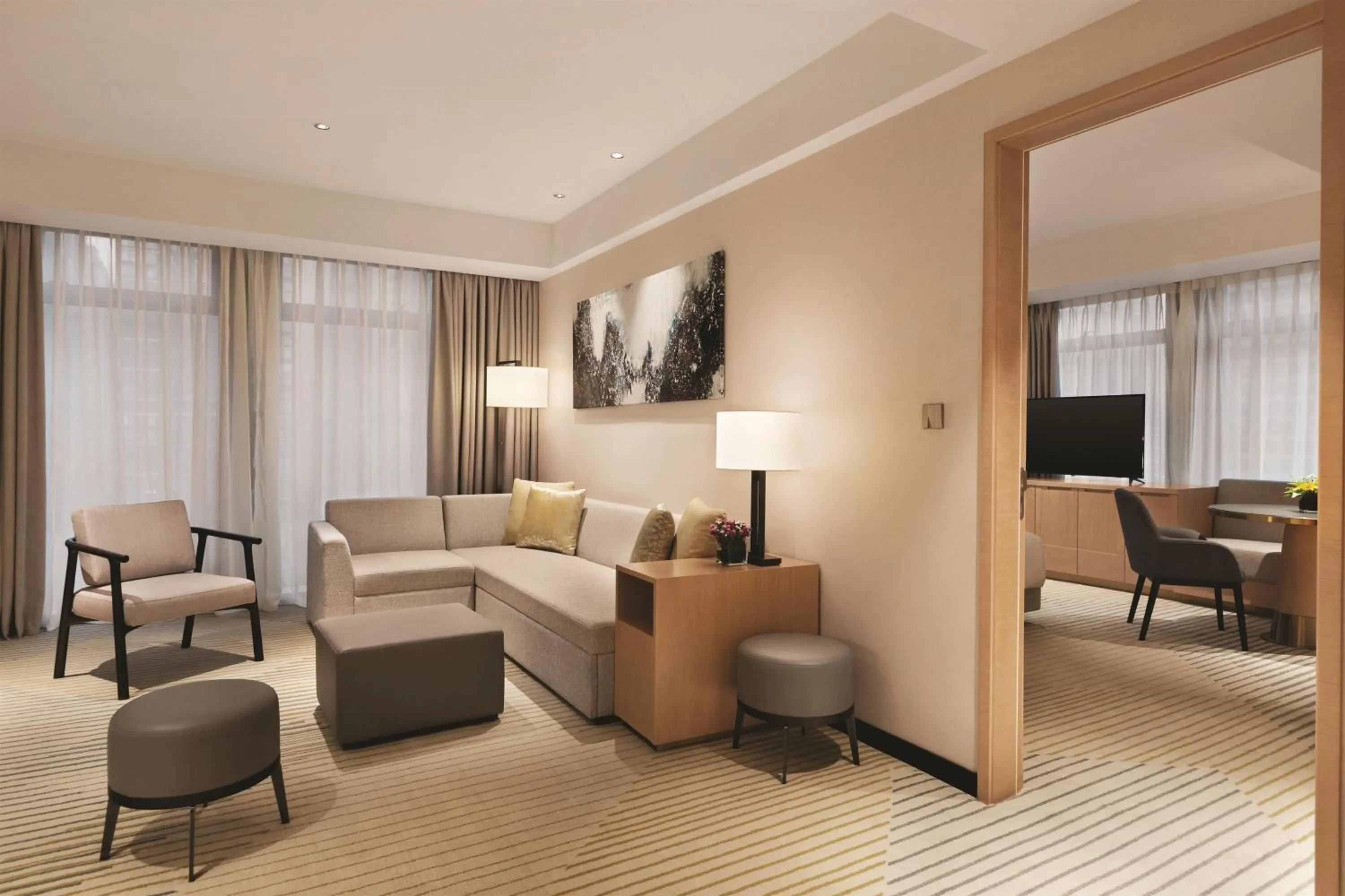 Photo of the whole room in Hyatt Place Chengdu Pebble Walk