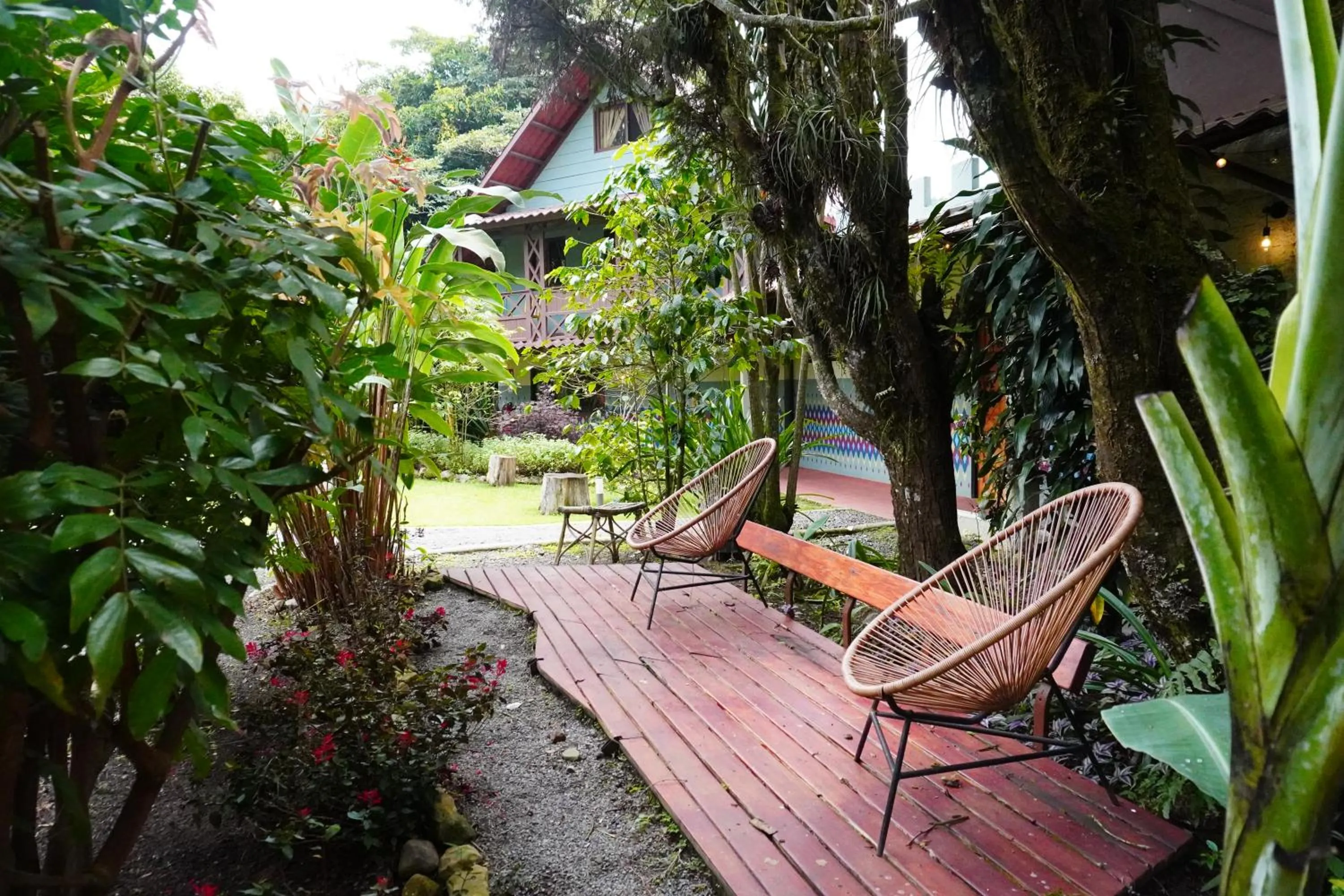 Seating area in ONDA Boquete - En Desarrollo