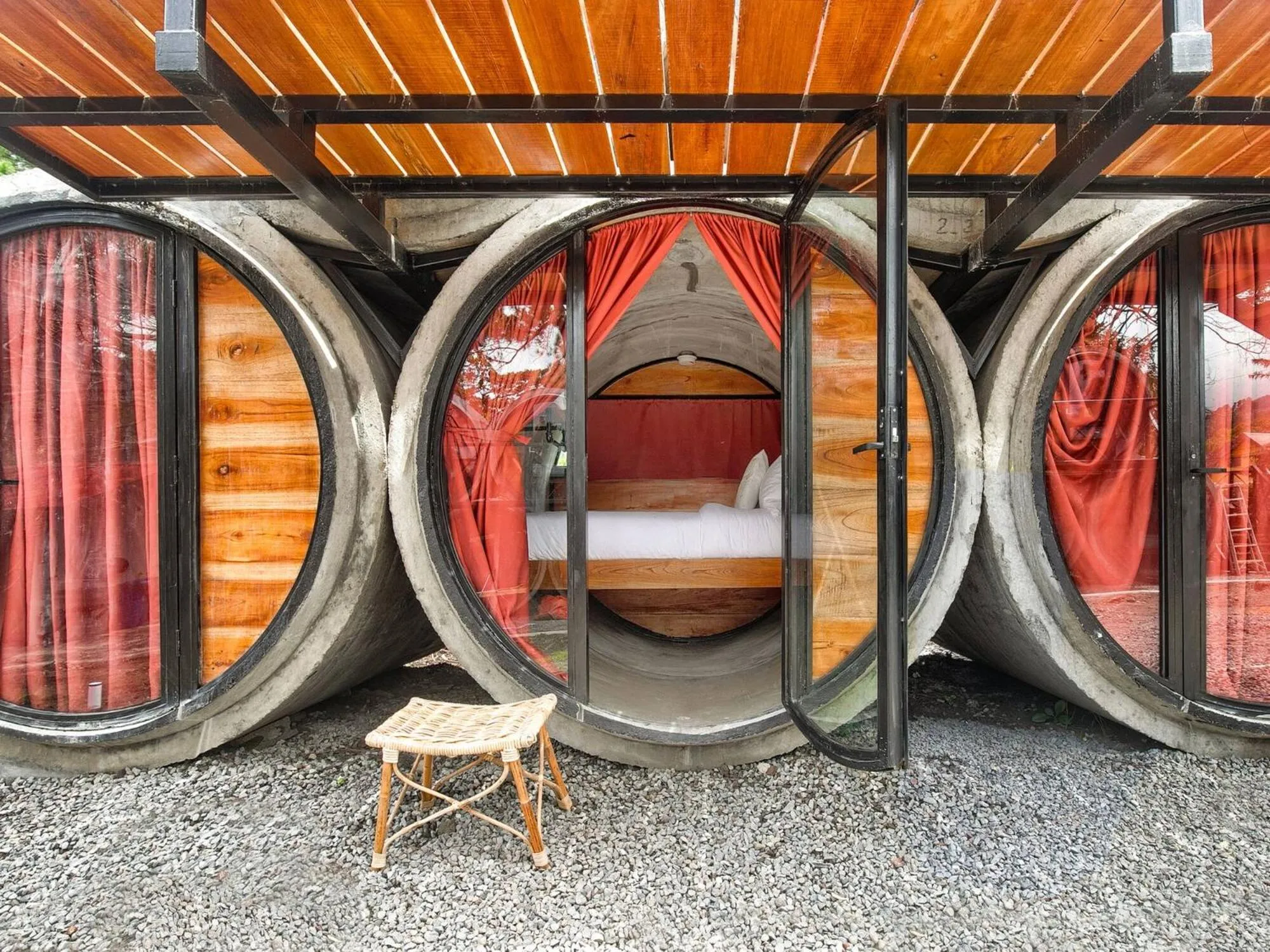 Facade/entrance in Socialtel Boquete