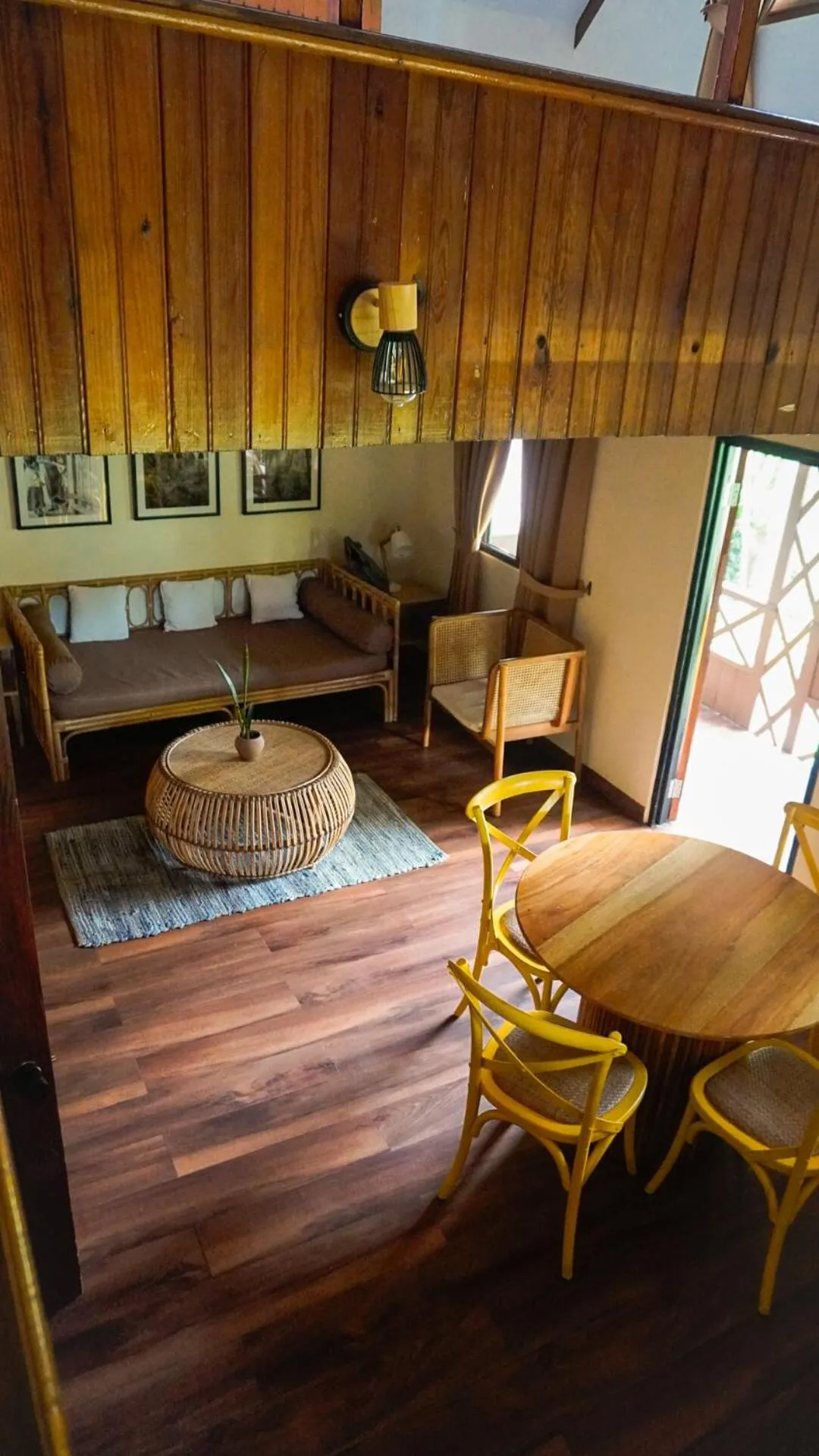 Seating area in Socialtel Boquete