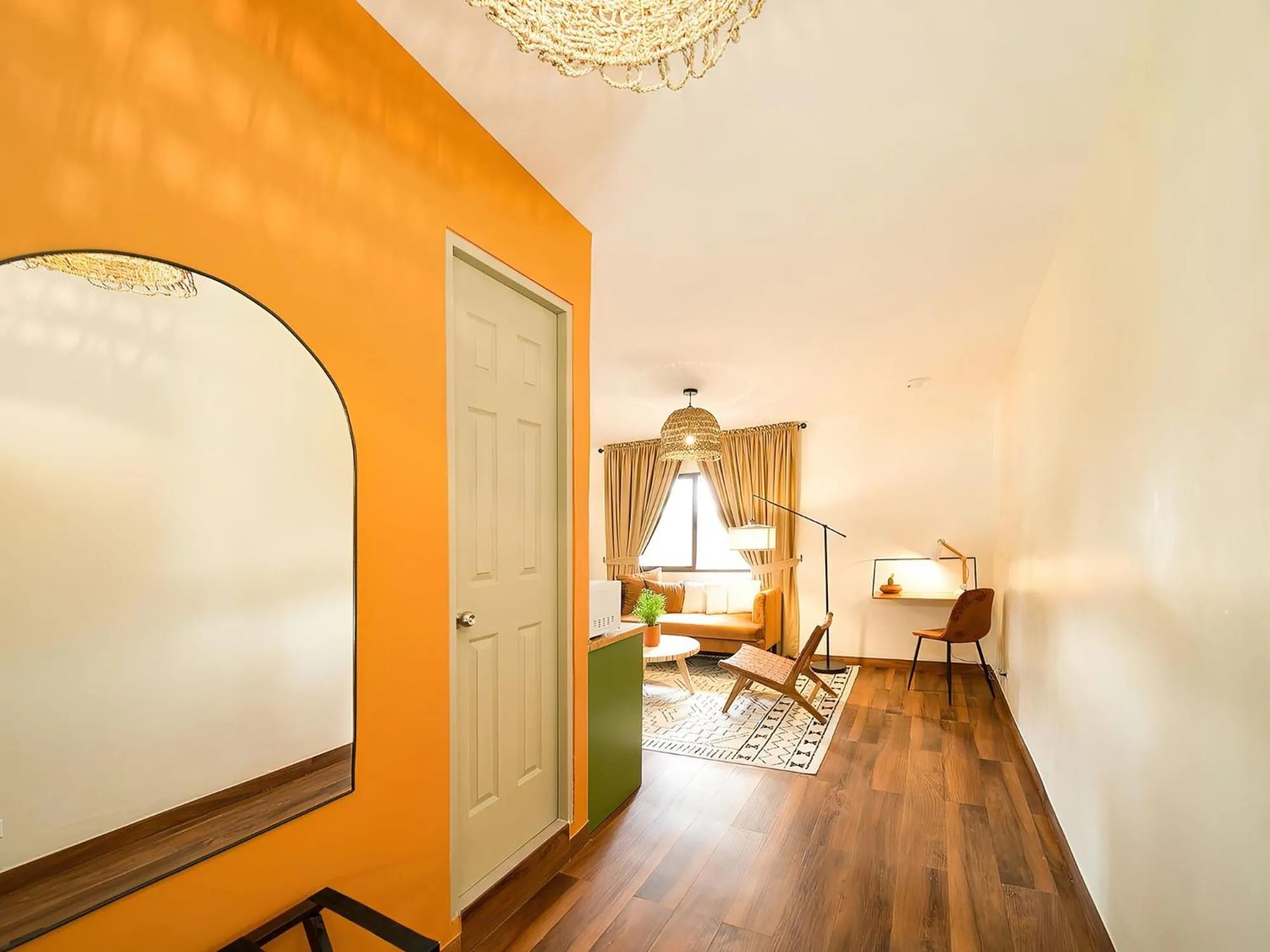 Living room in Socialtel Boquete