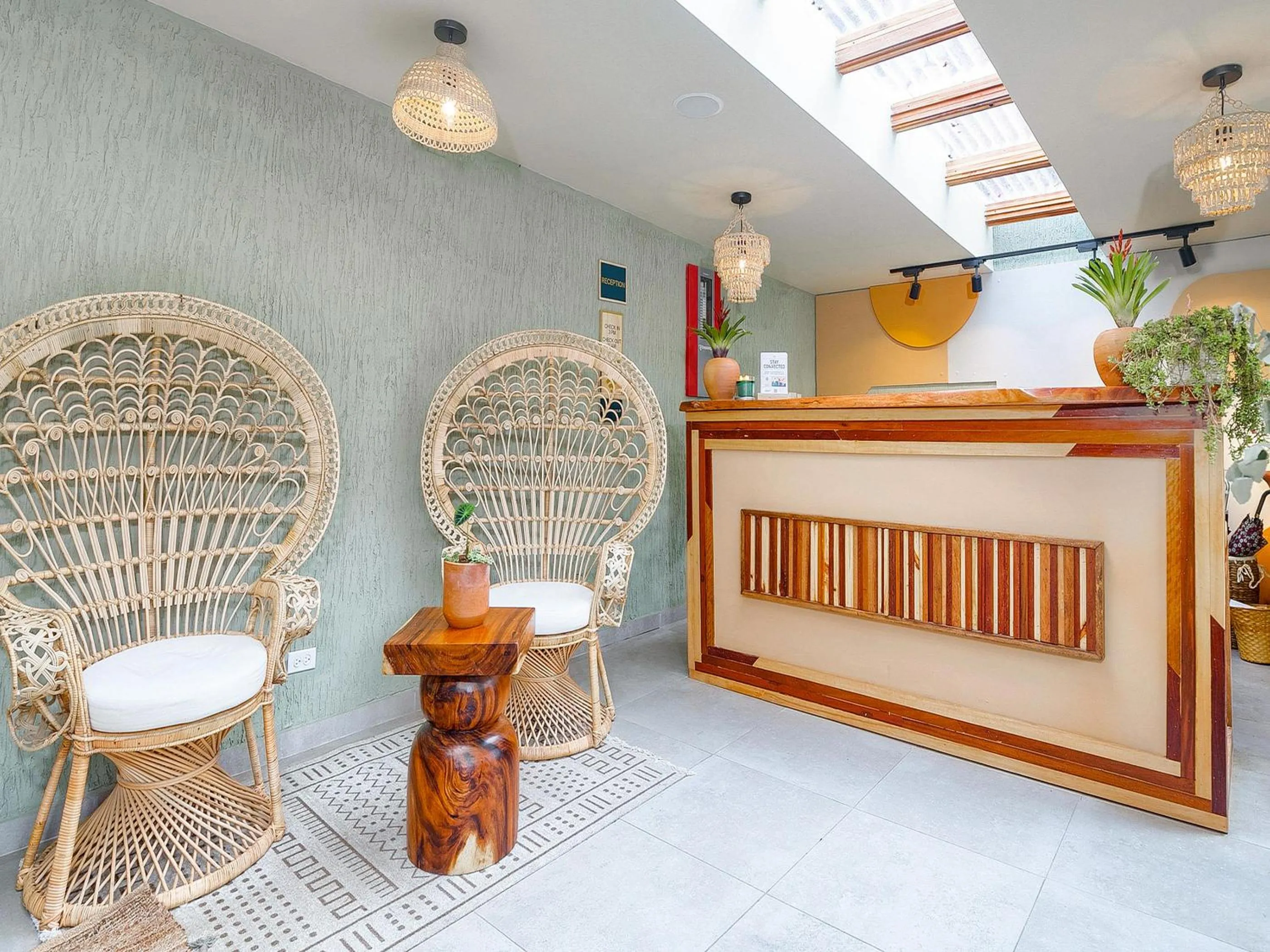 Lobby or reception in Socialtel Boquete