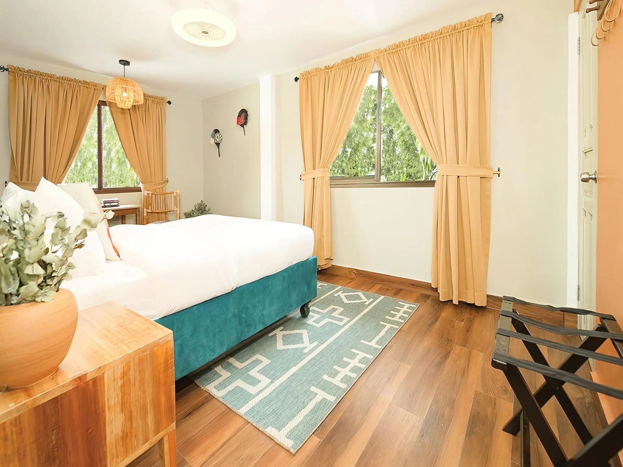 Bed in Socialtel Boquete