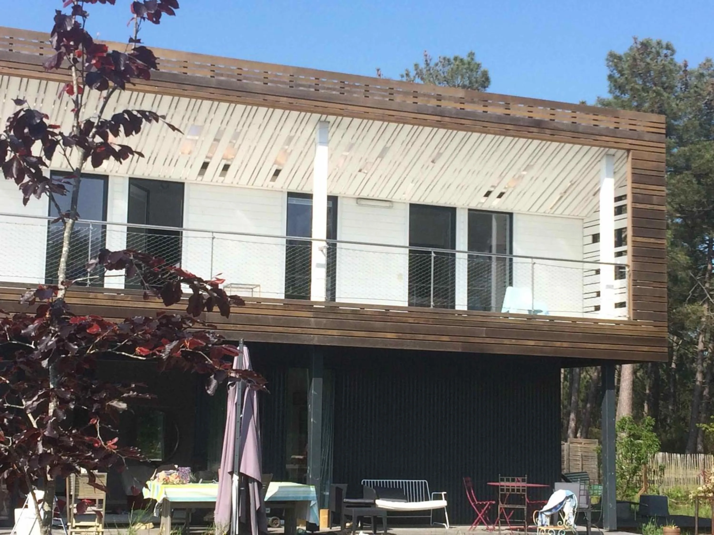 Property building in Chambres d'Hôtes 1001 NUITS Montalivet