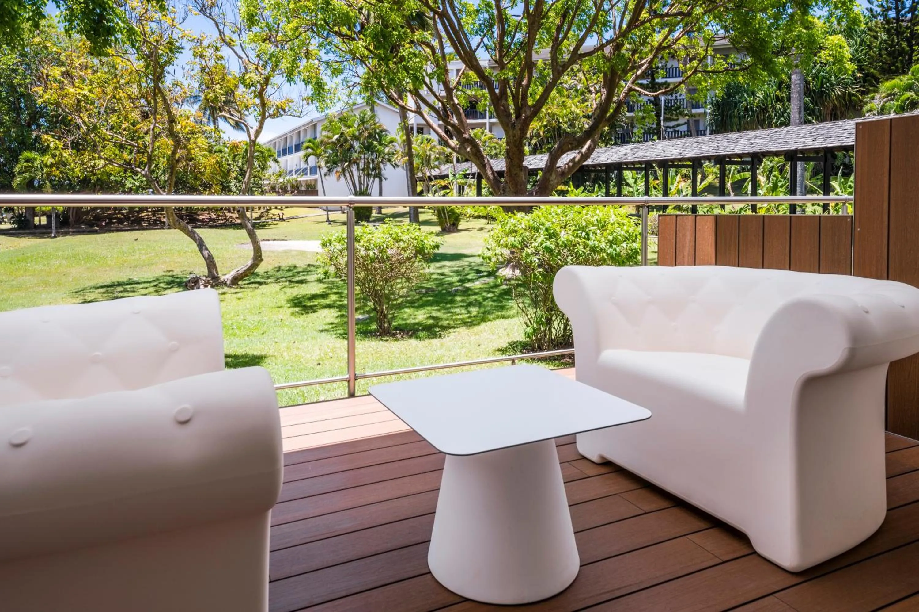 Balcony/Terrace in La Creole Beach Hotel & Spa
