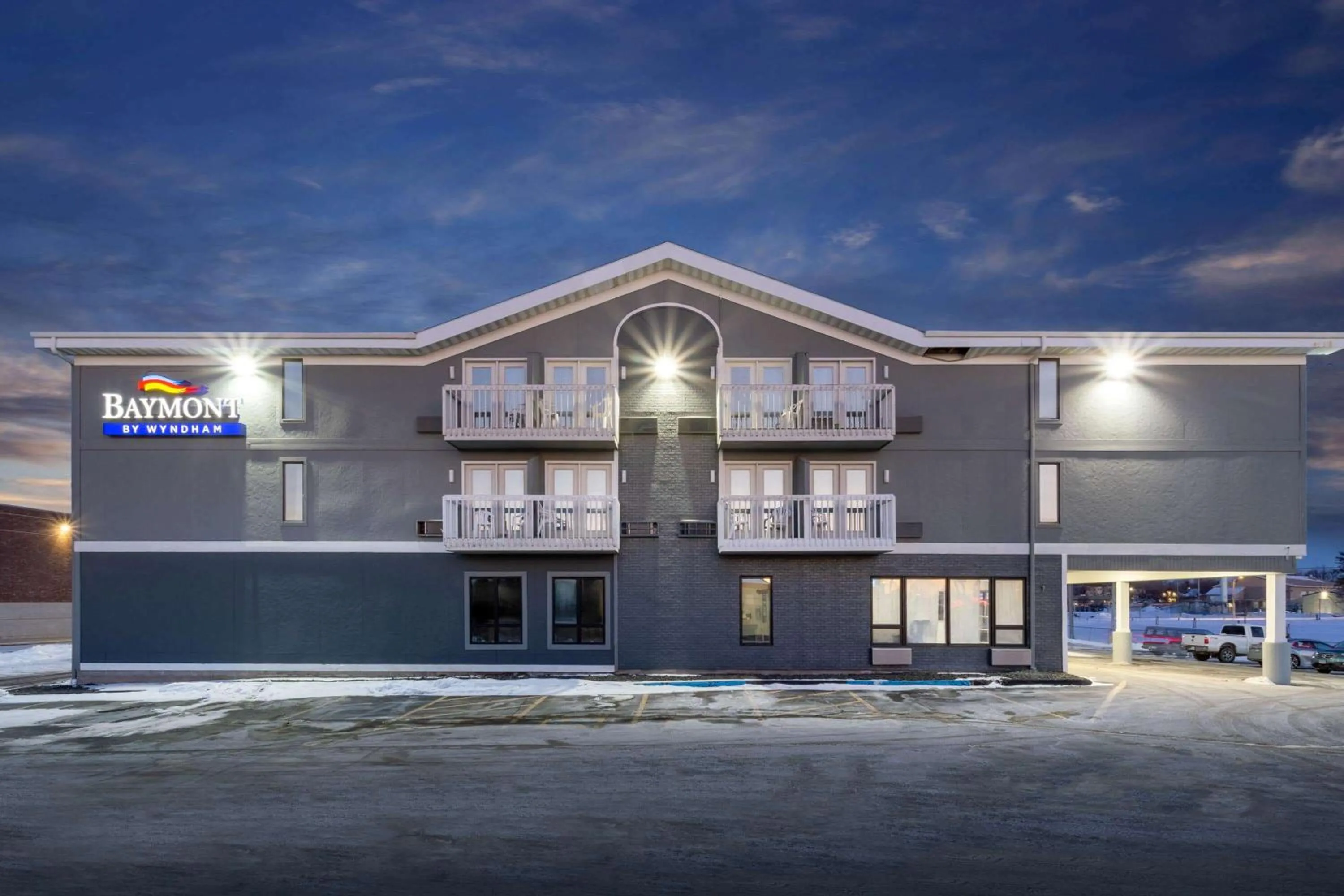 Property building in Baymont by Wyndham Rochester Mayo Clinic Area