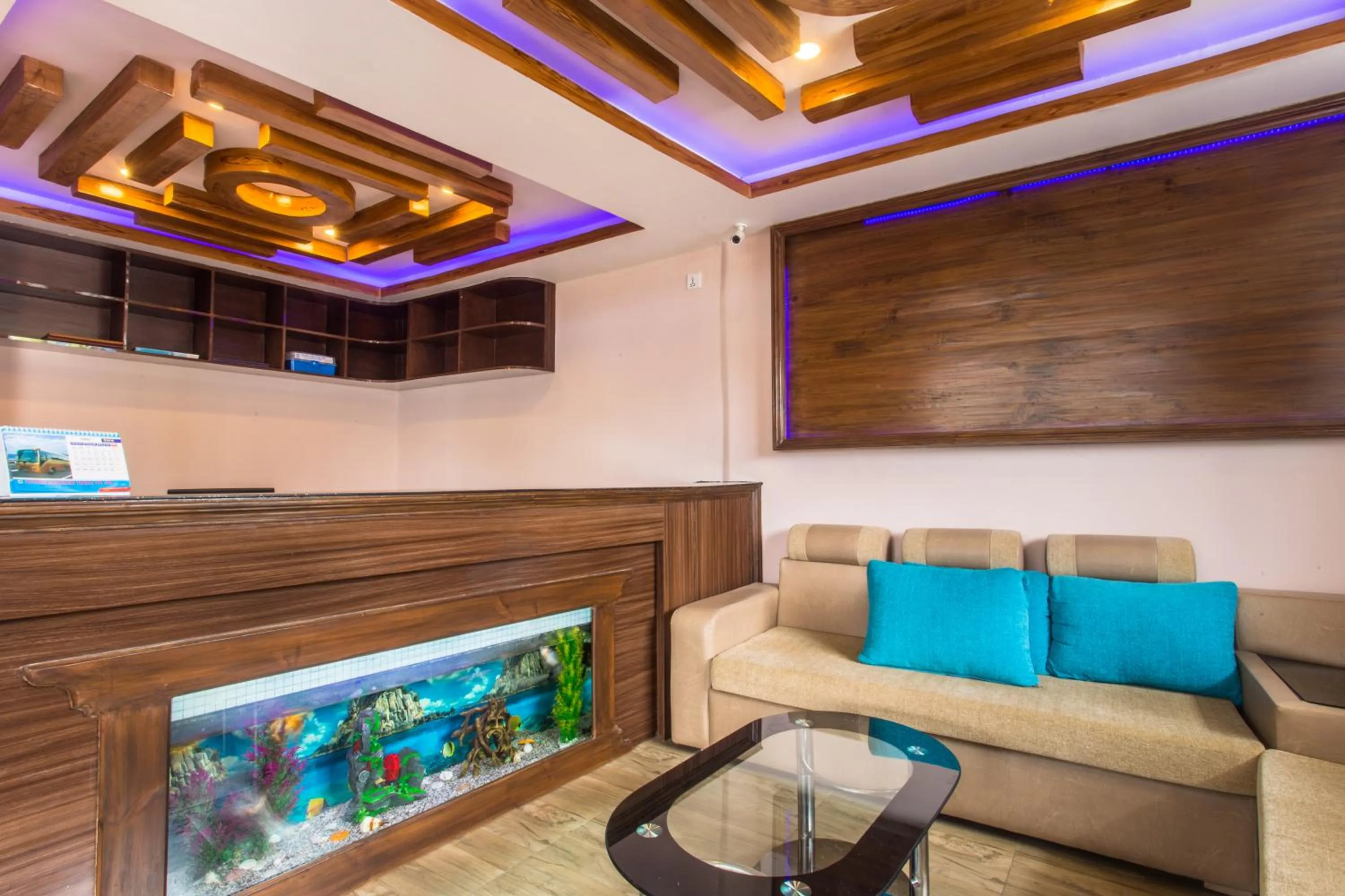 Seating area in Hotel Beijing Lu