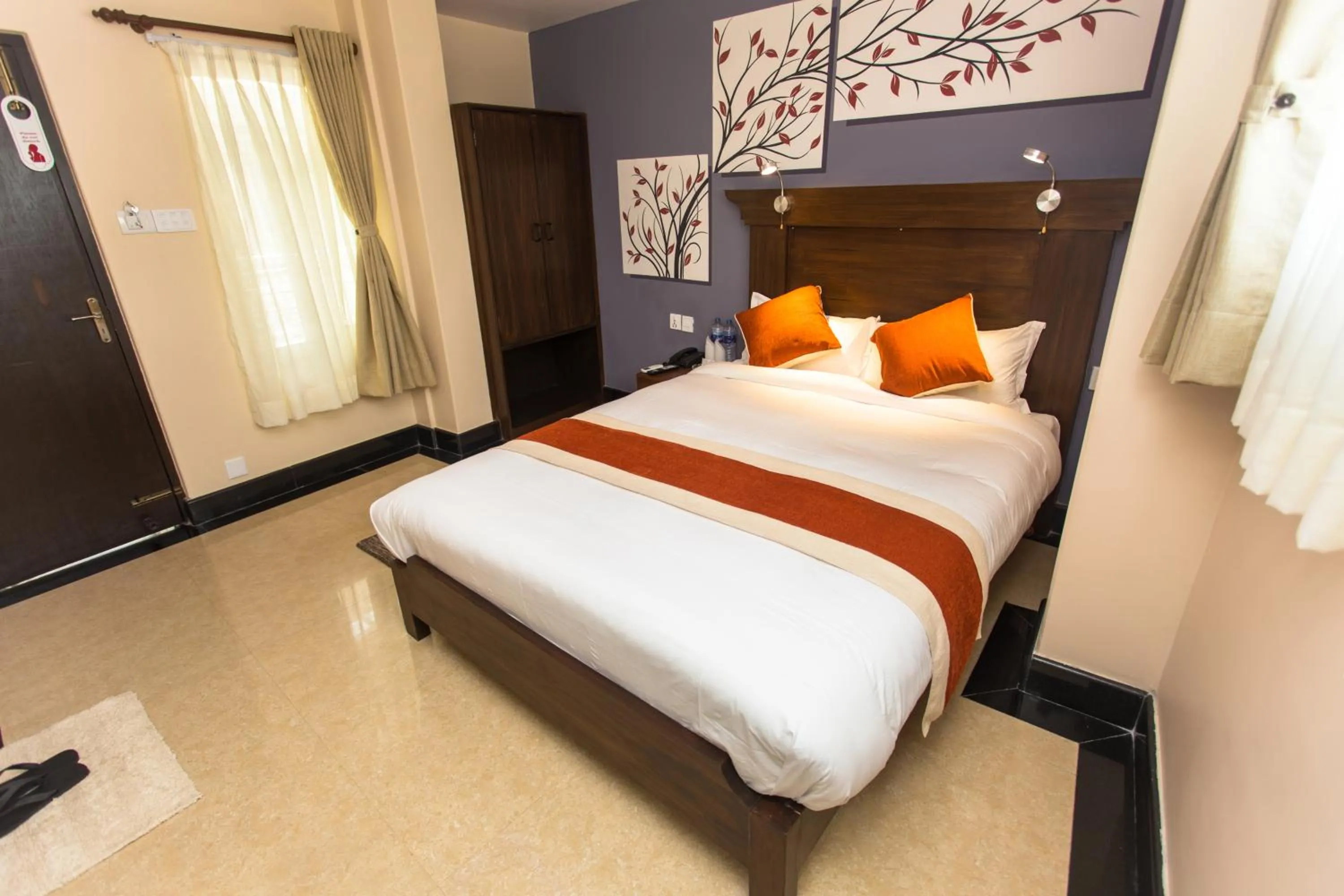 Bed in Hotel Beijing Lu