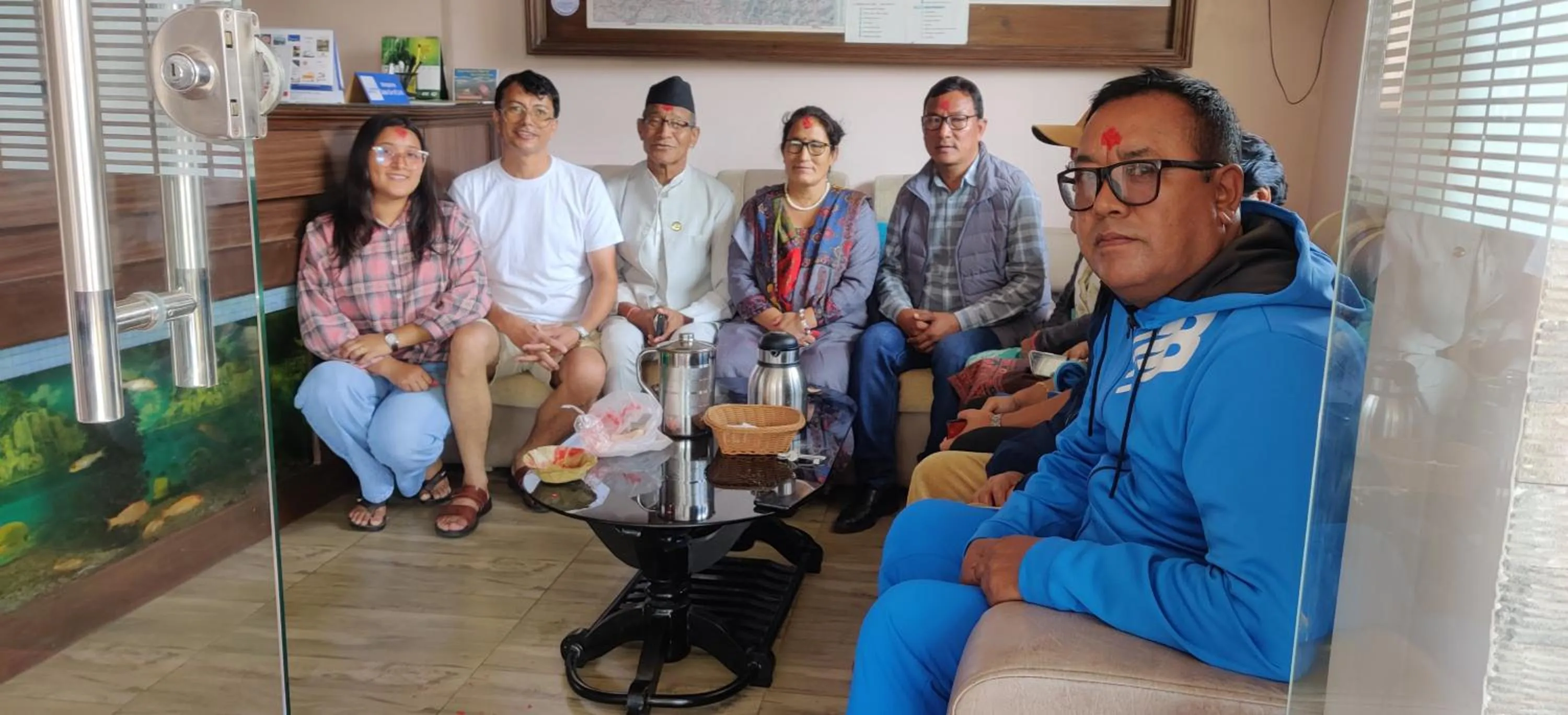 group of guests in Hotel Beijing Lu