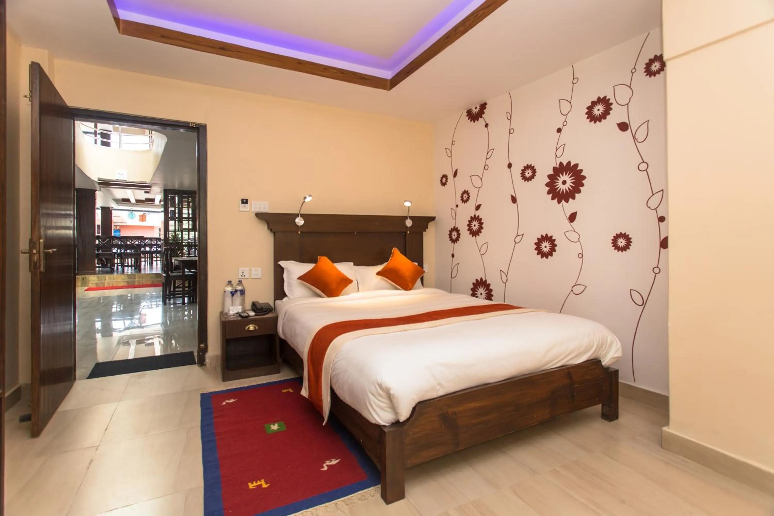 Bed in Hotel Beijing Lu