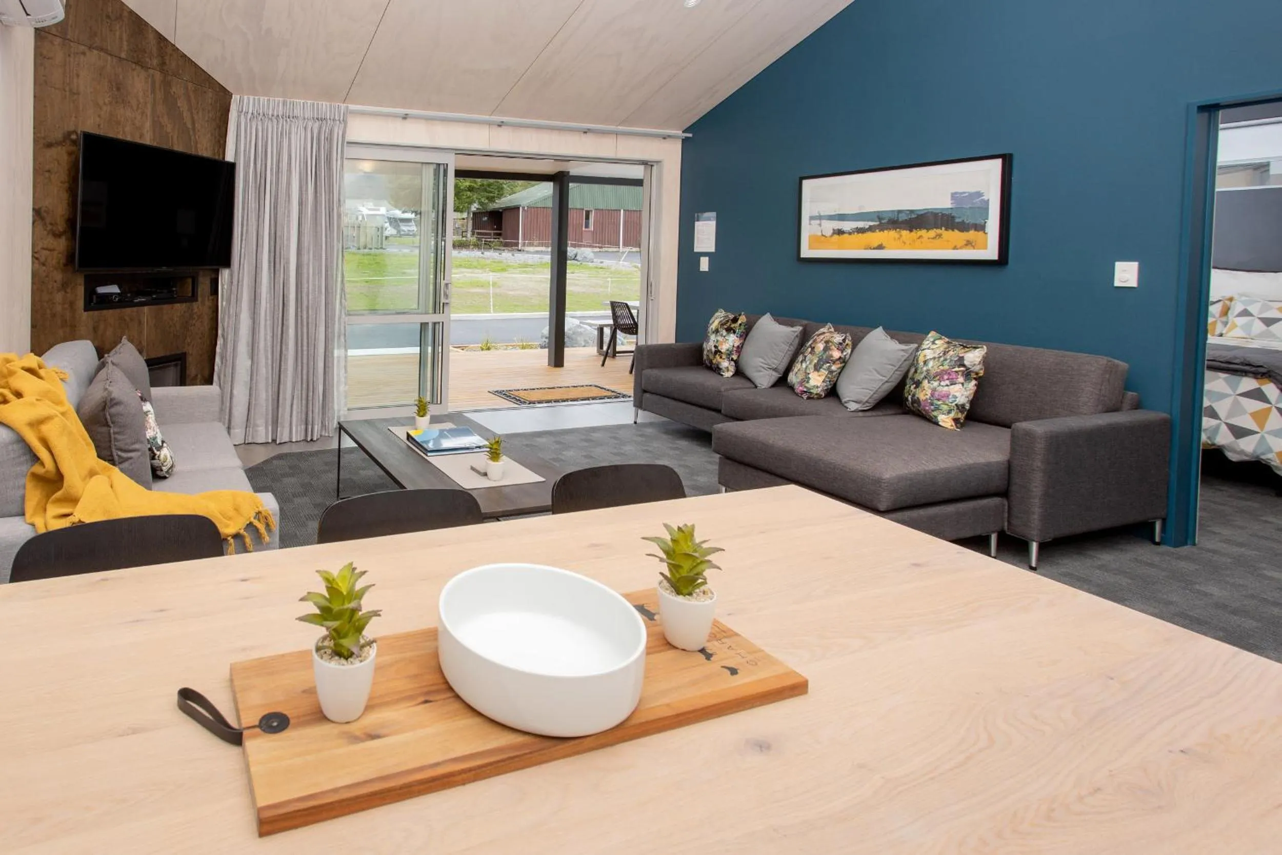 Living room in Hanmer Springs TOP 10 Holiday Park