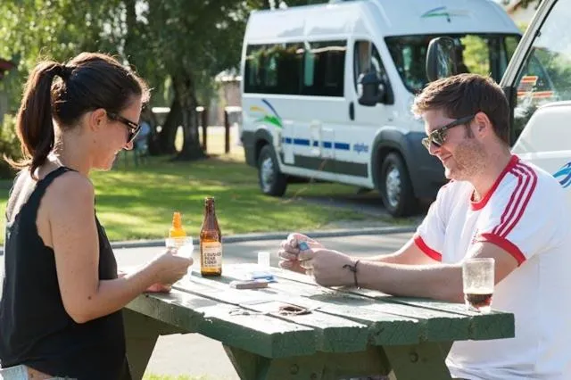 Patio in Hanmer Springs TOP 10 Holiday Park