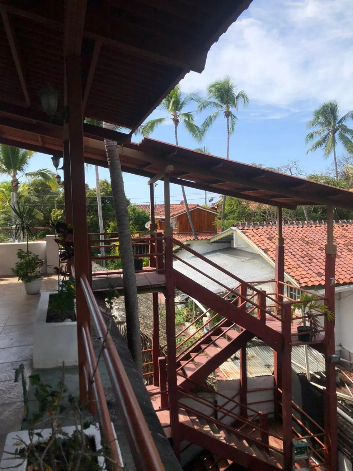 Patio in Hotel Gerald