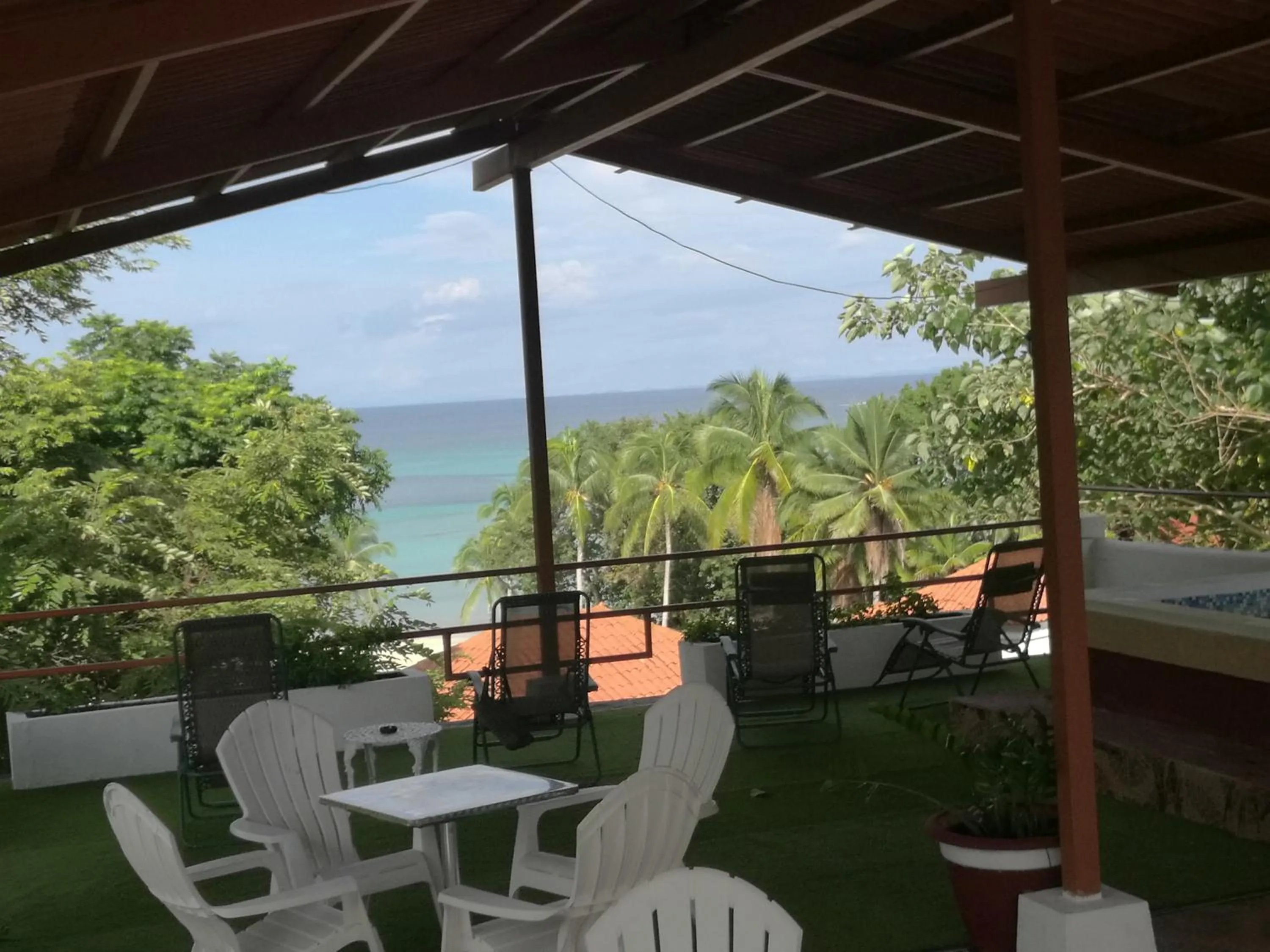 Patio in Hotel Gerald