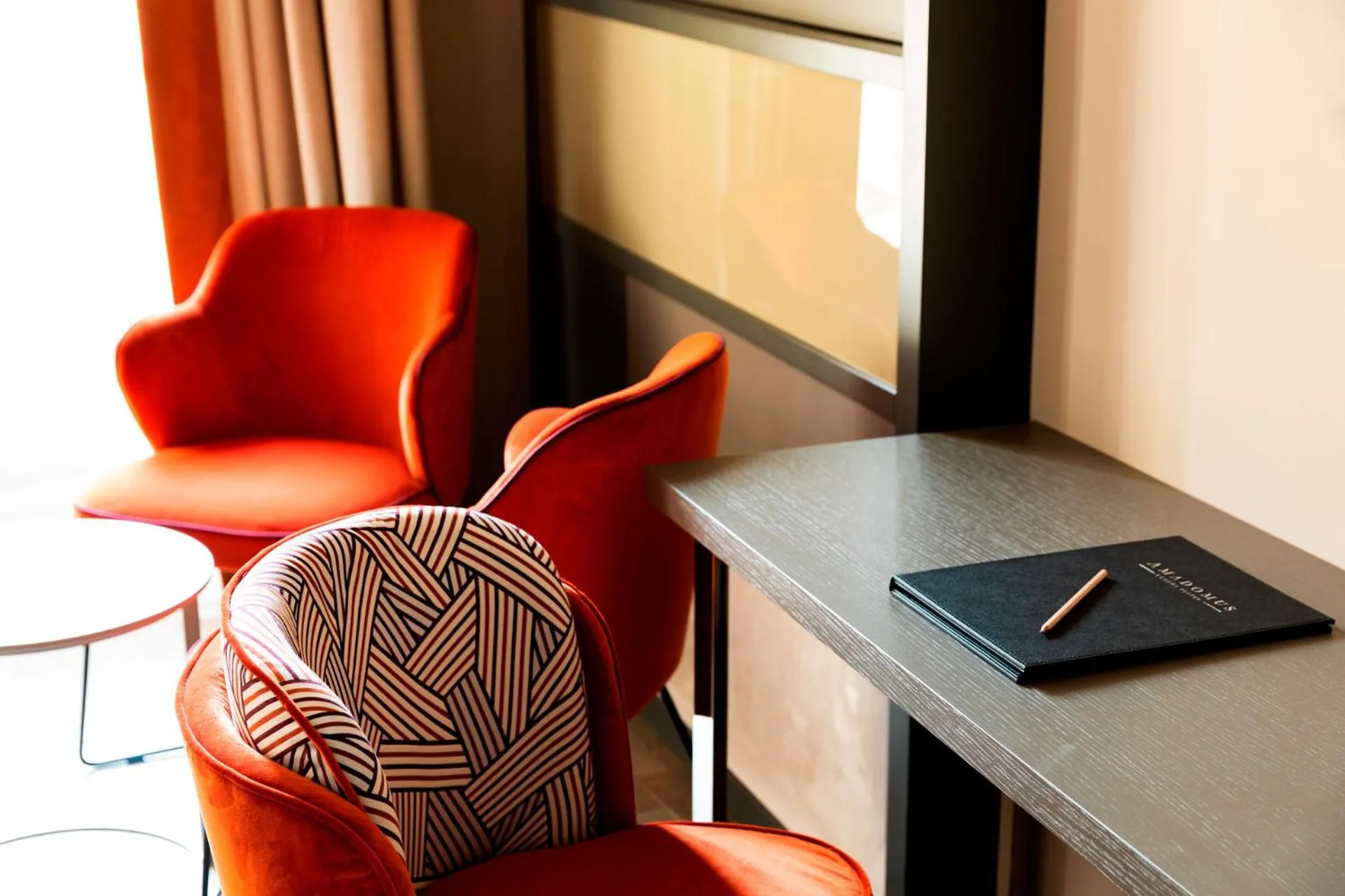 Living room in Amadomus Luxury Suites