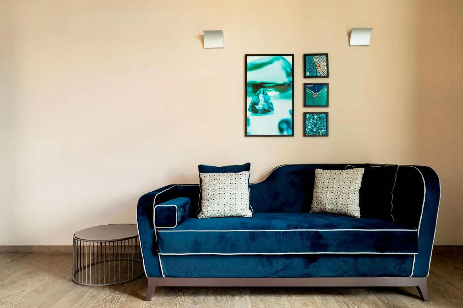 Living room in Amadomus Luxury Suites