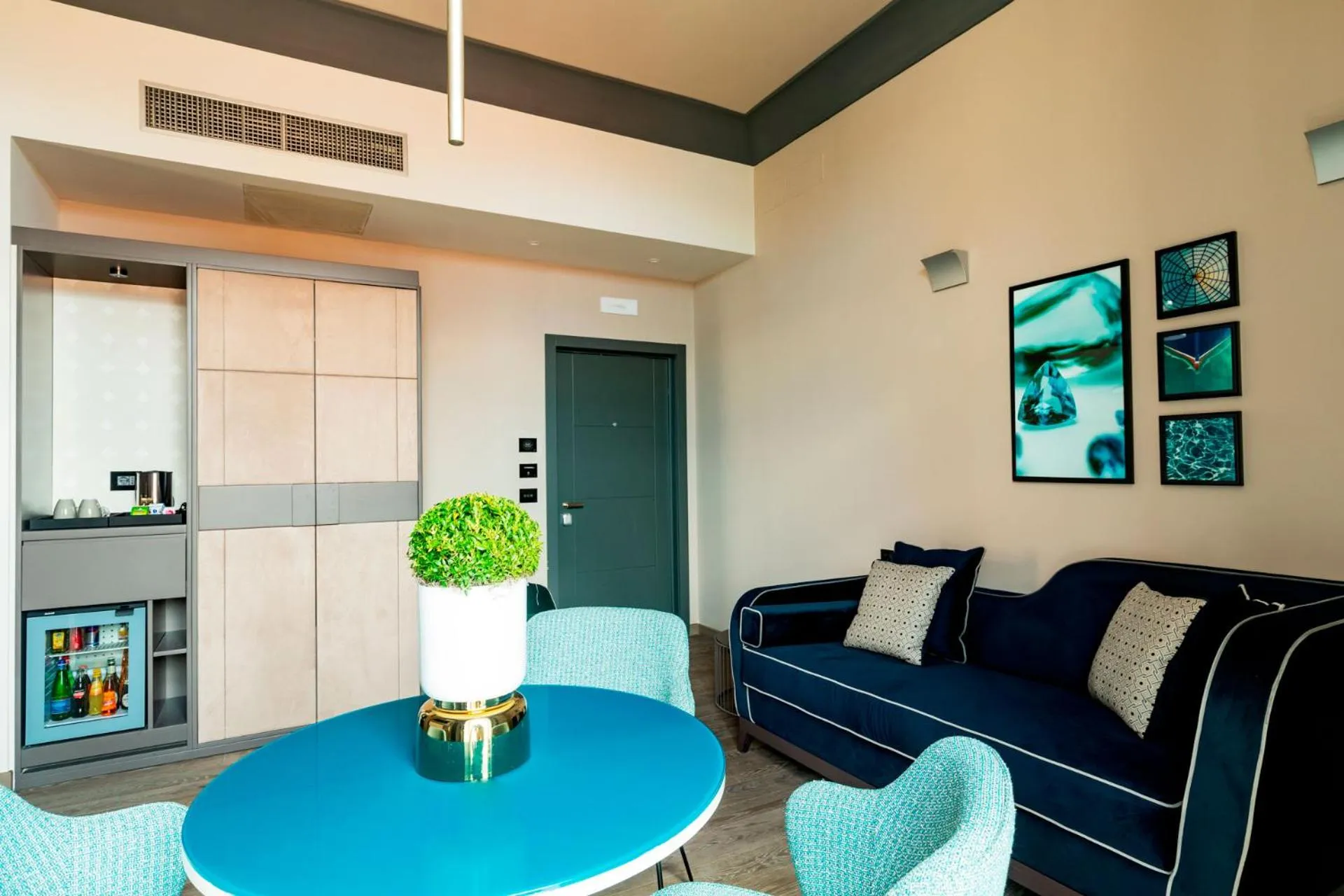 Living room in Amadomus Luxury Suites