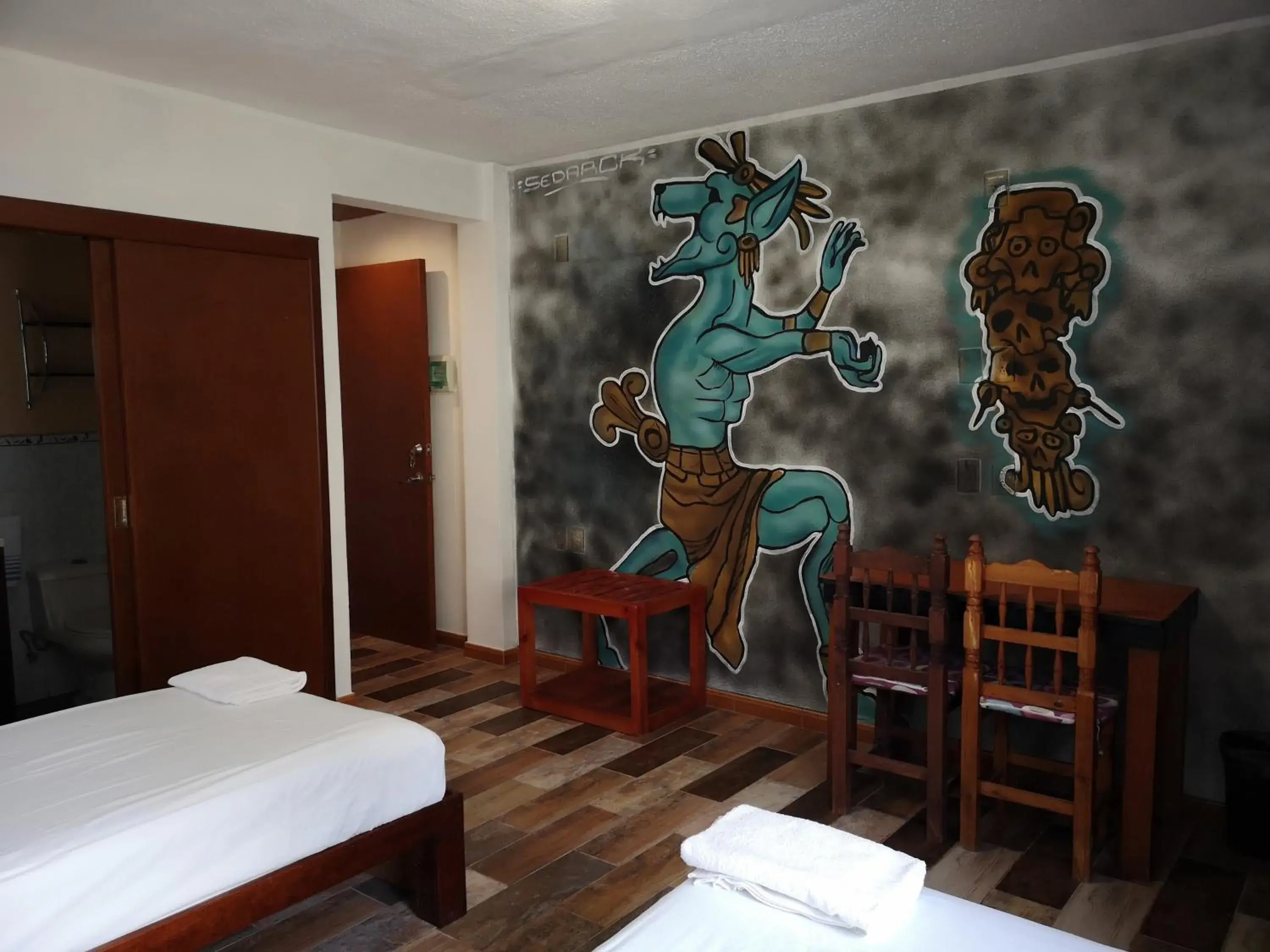 Twin Room - single occupancy in Xcalak Caribe Lodge Twin Room - single occupancy in Xcalak Caribe Lodge