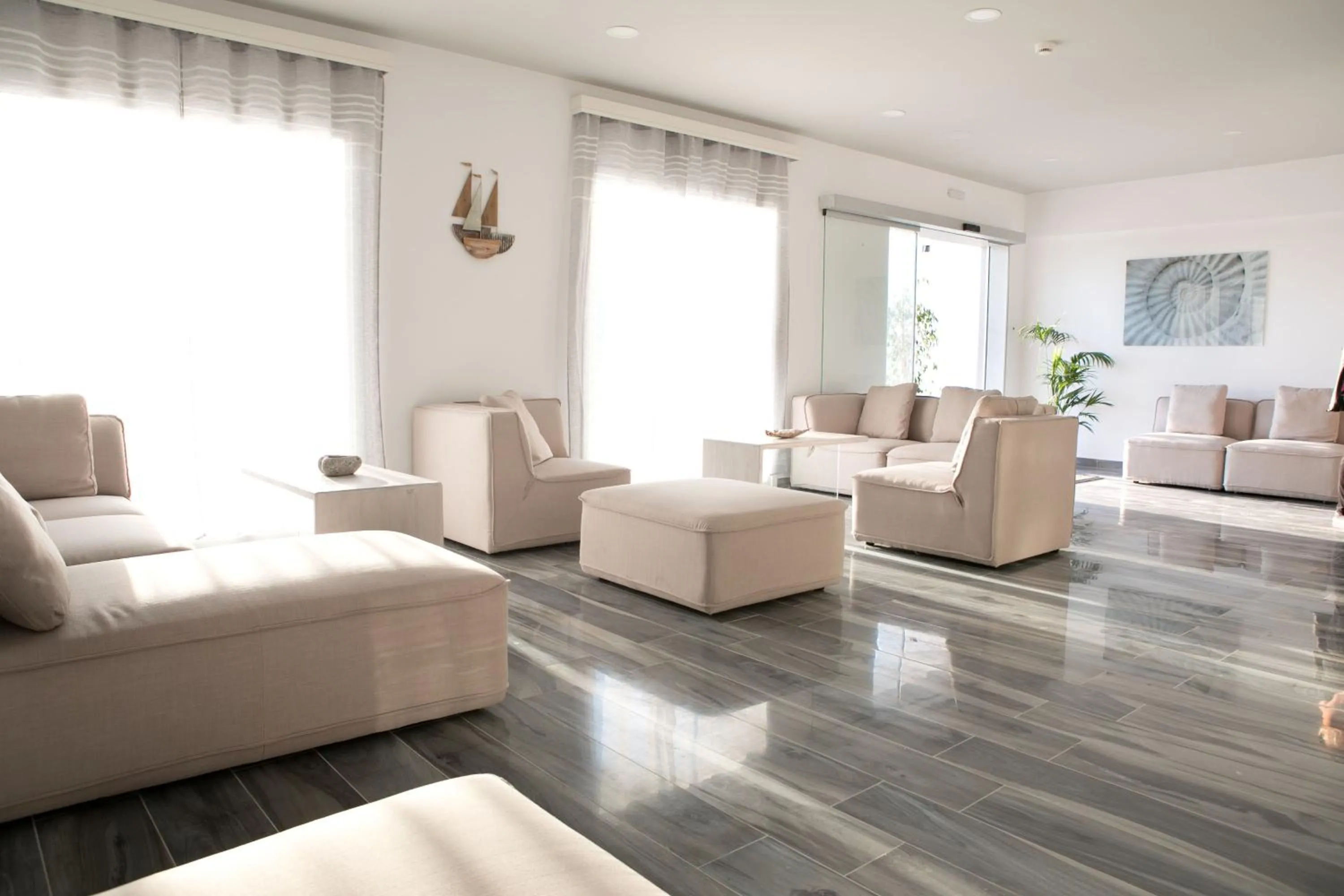 Lobby or reception in Hyperion Hotel