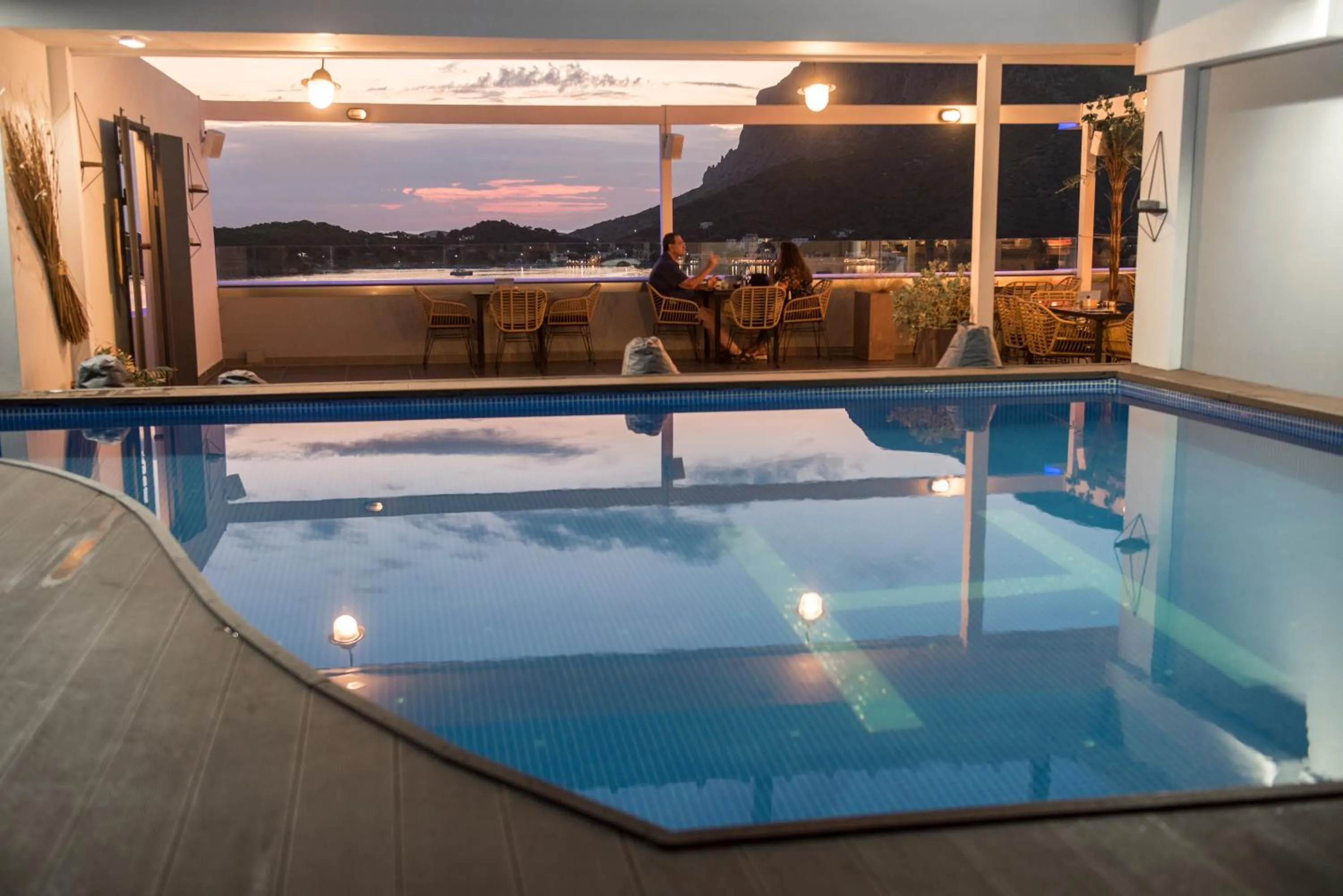 Natural landscape in Hyperion Hotel