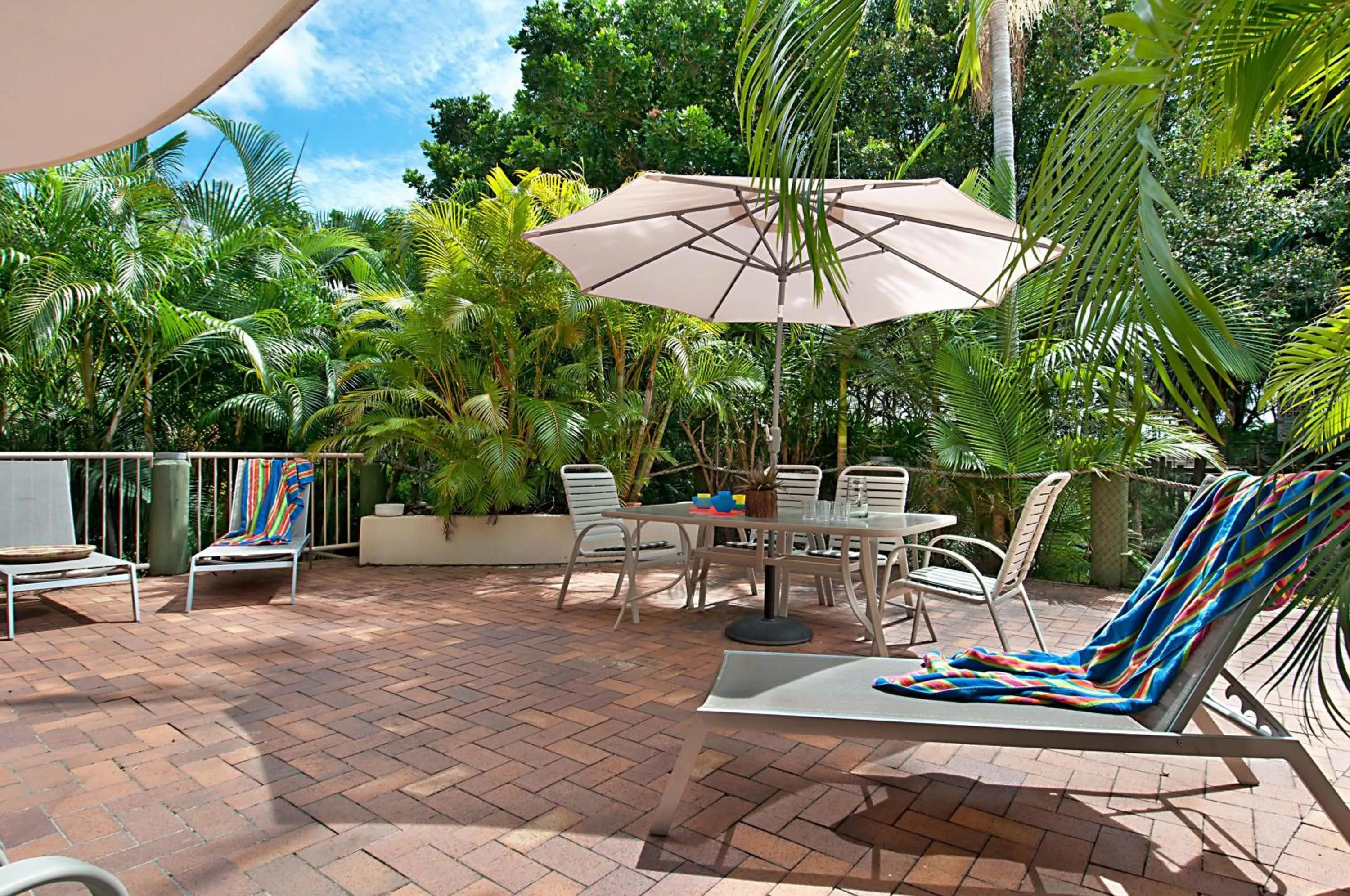 Balcony/Terrace in Beachcomber on the Spit