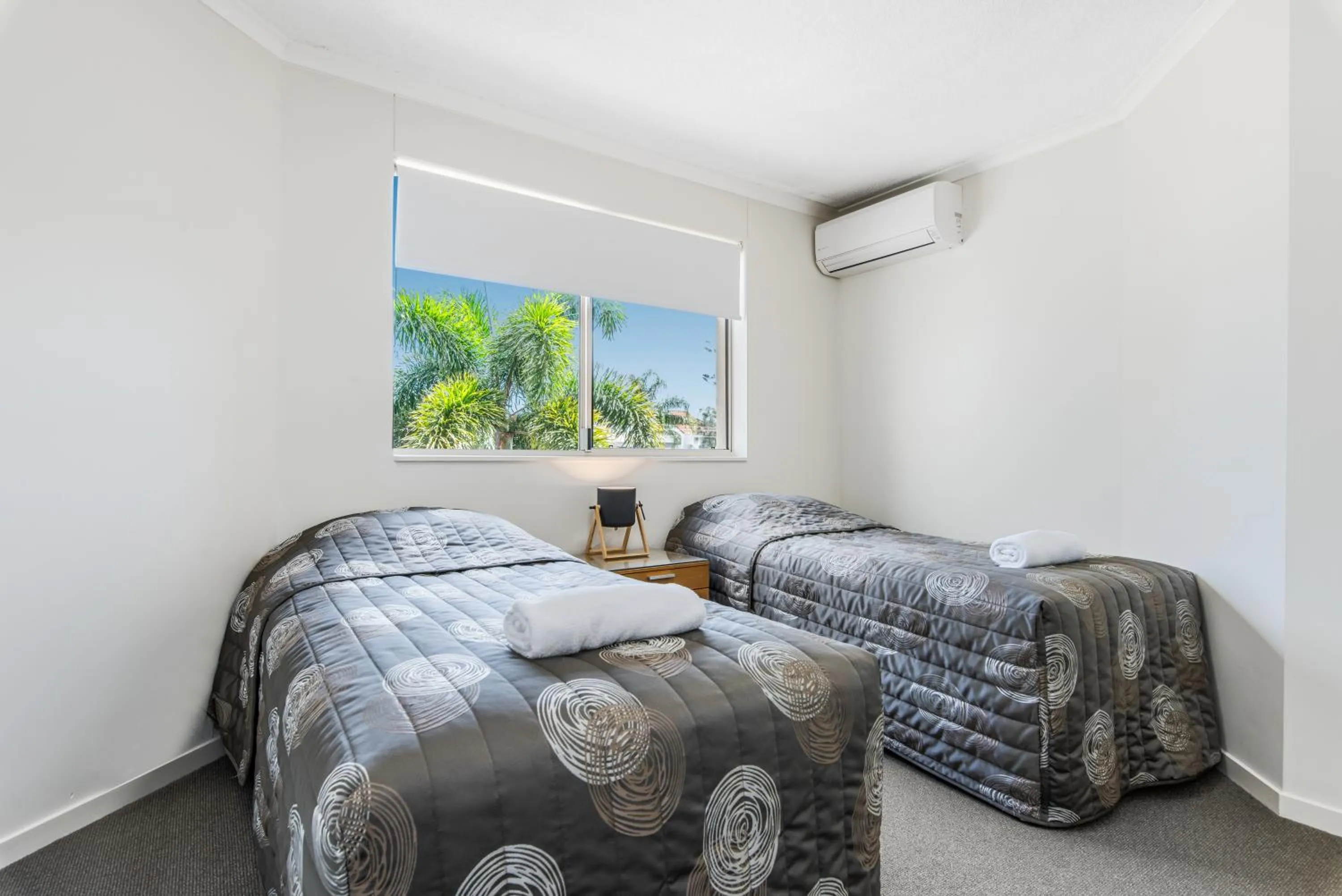 Bed in Beachcomber on the Spit