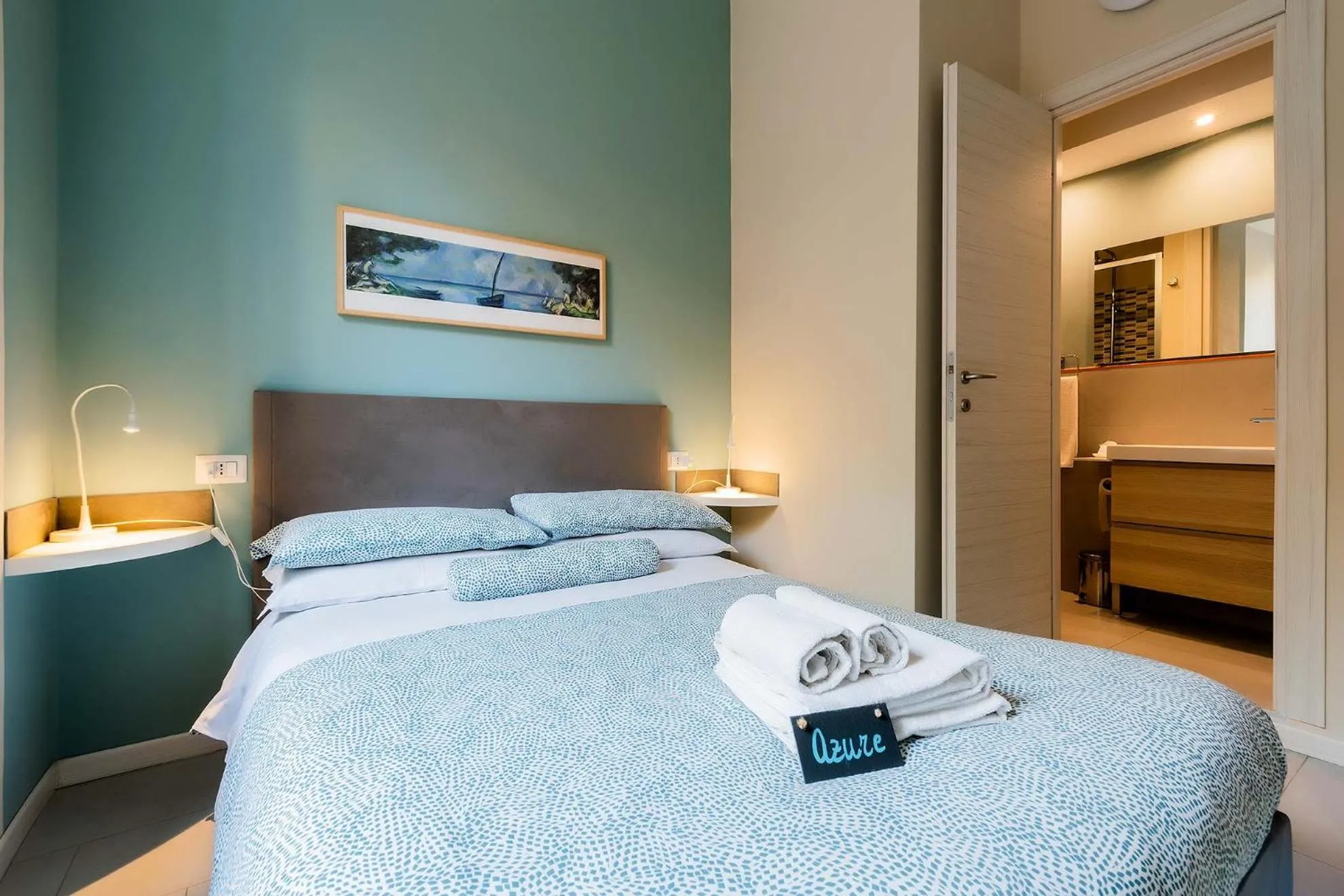 Bed in Paola Guest House