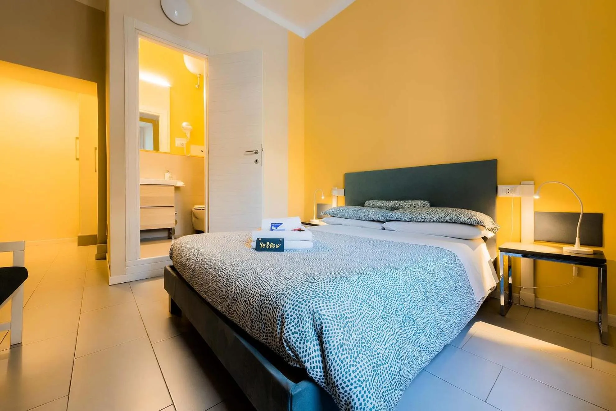 Bed in Paola Guest House