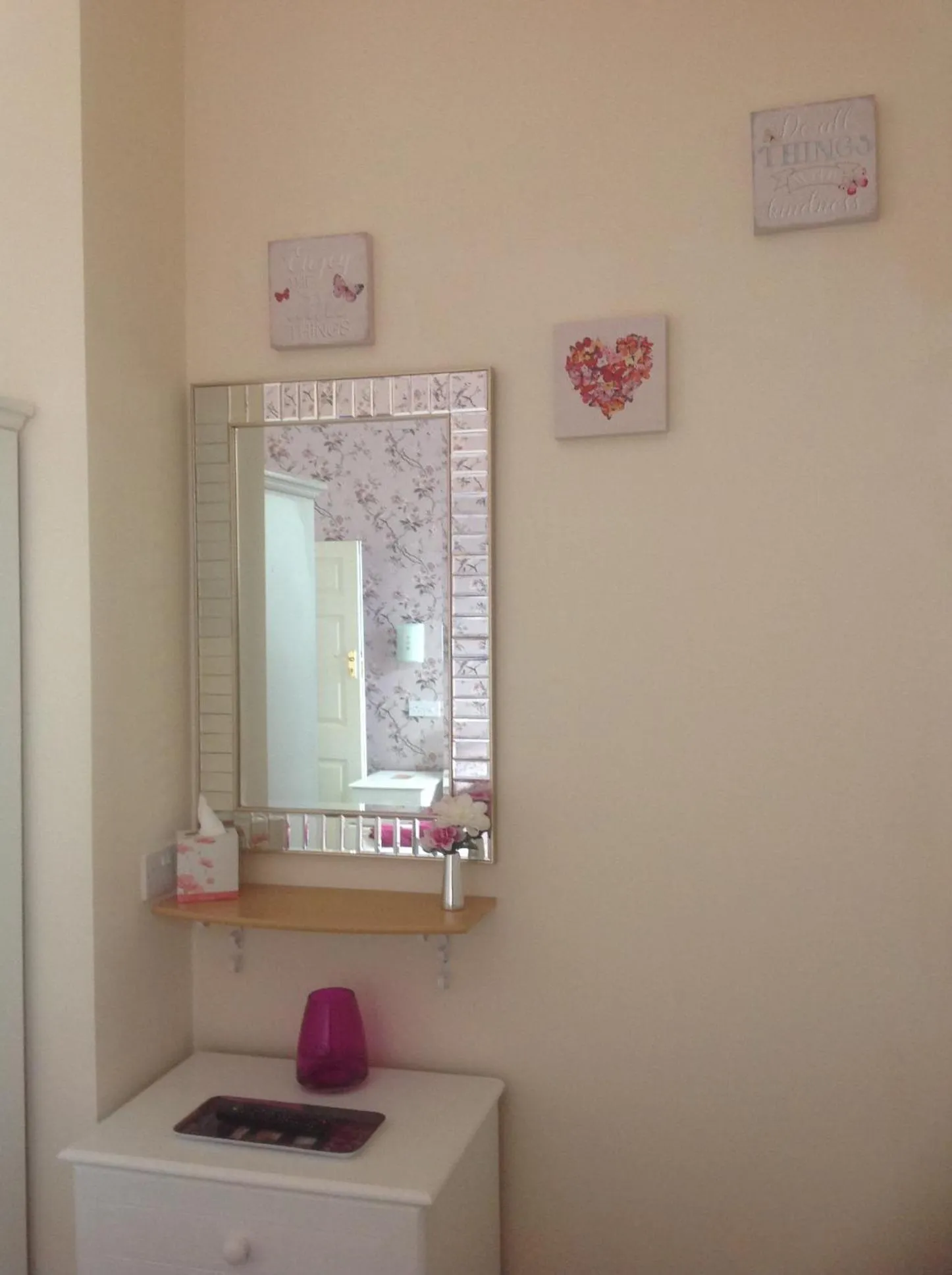 Decorative detail in Cleasewood Guest House