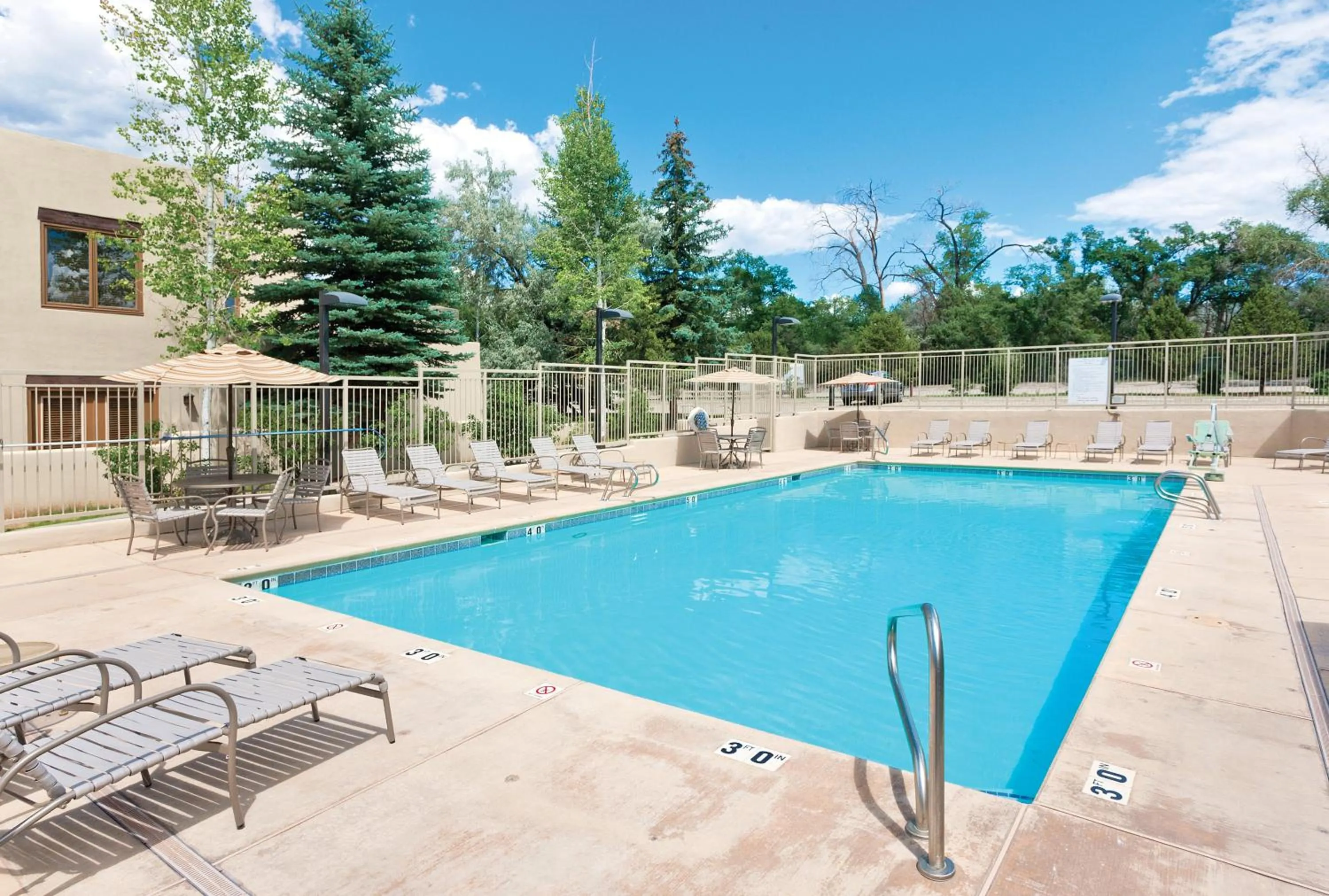 Swimming pool in WorldMark Taos