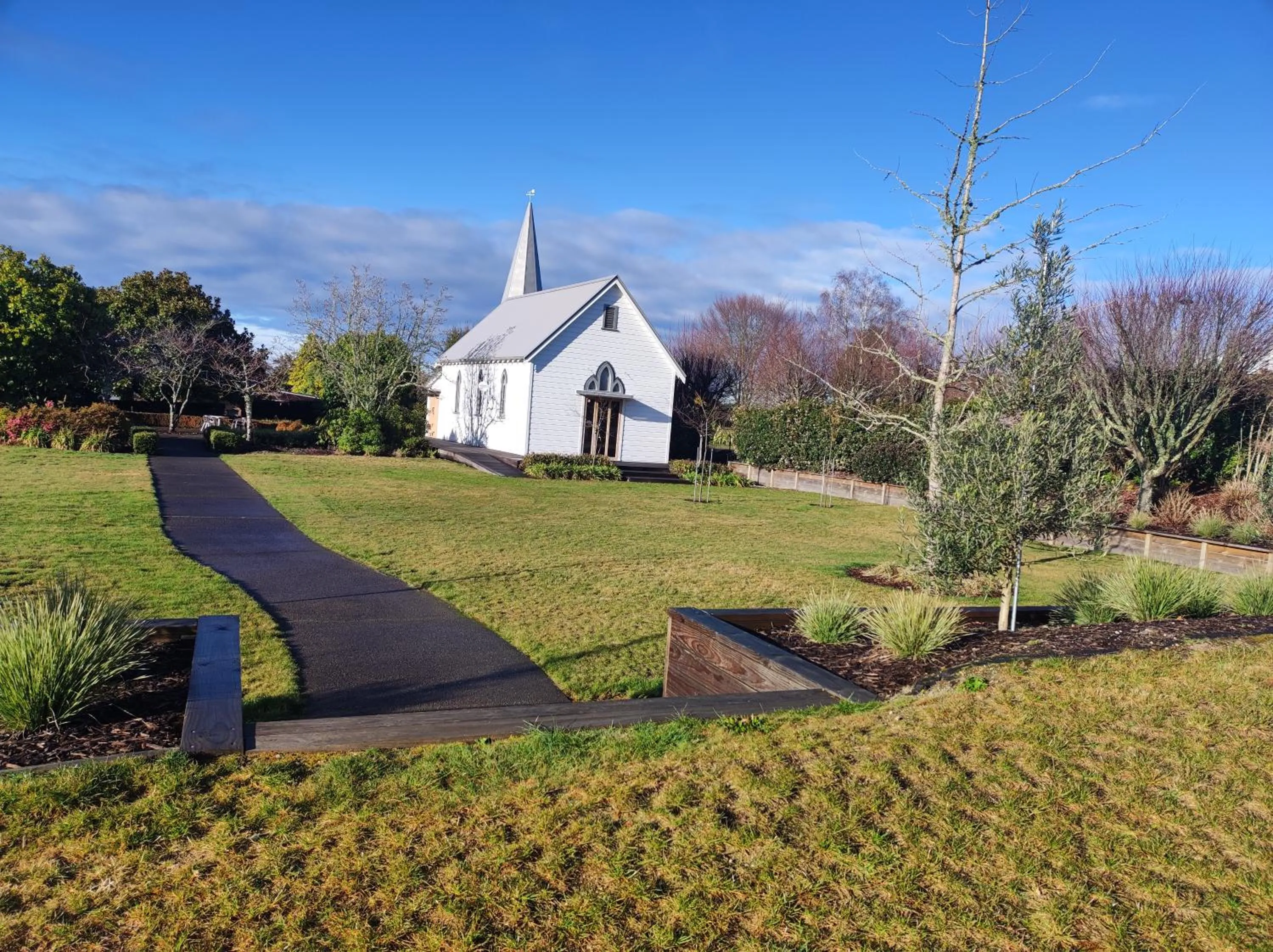 Natural landscape in Huka Falls Resort