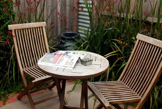 Patio in Bairnsdale Motel