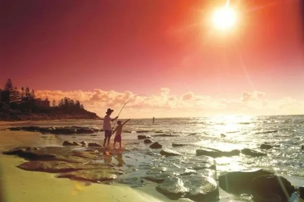 Fishing in Kings Row Apartments