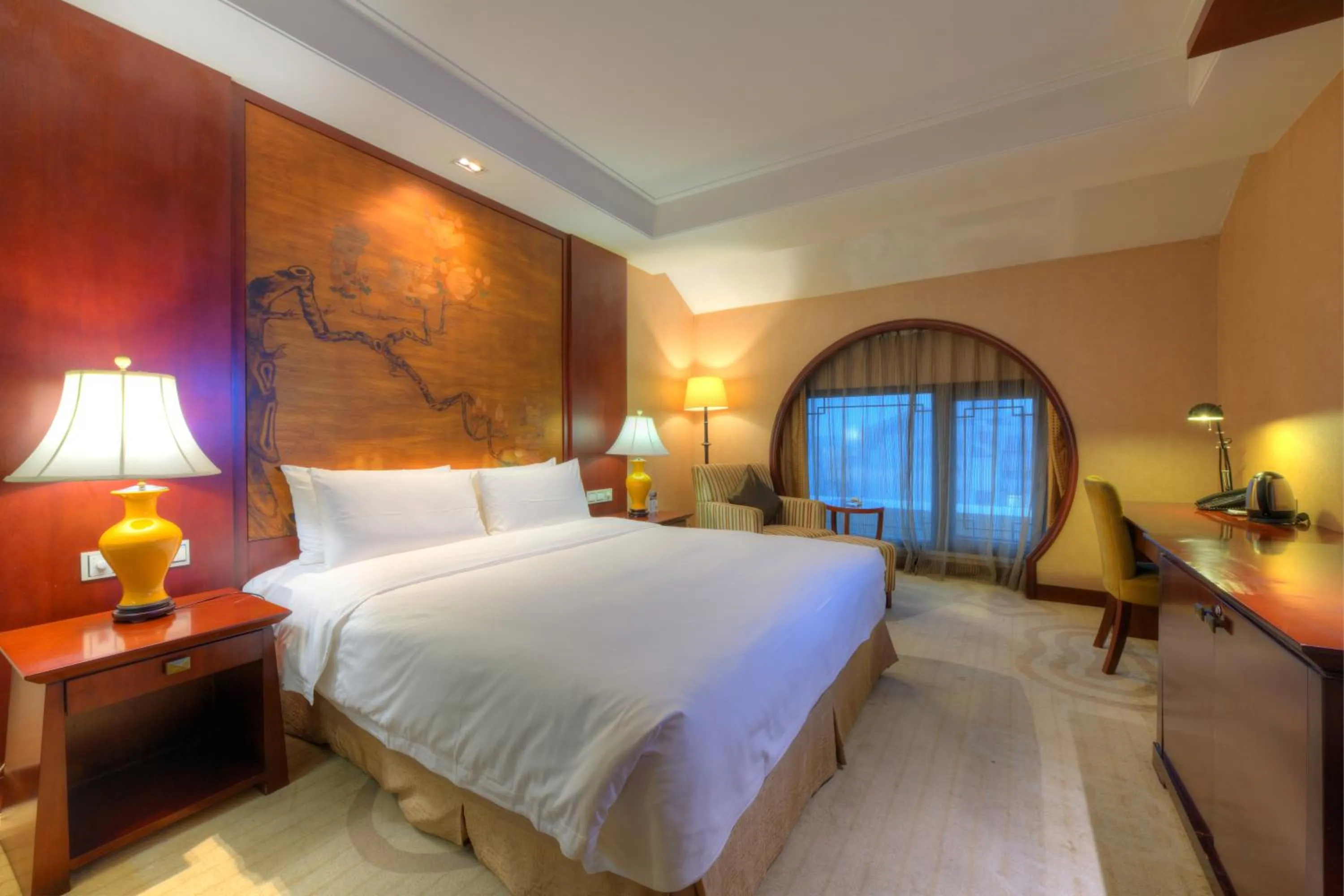 Bed in Wyndham Garden Suzhou