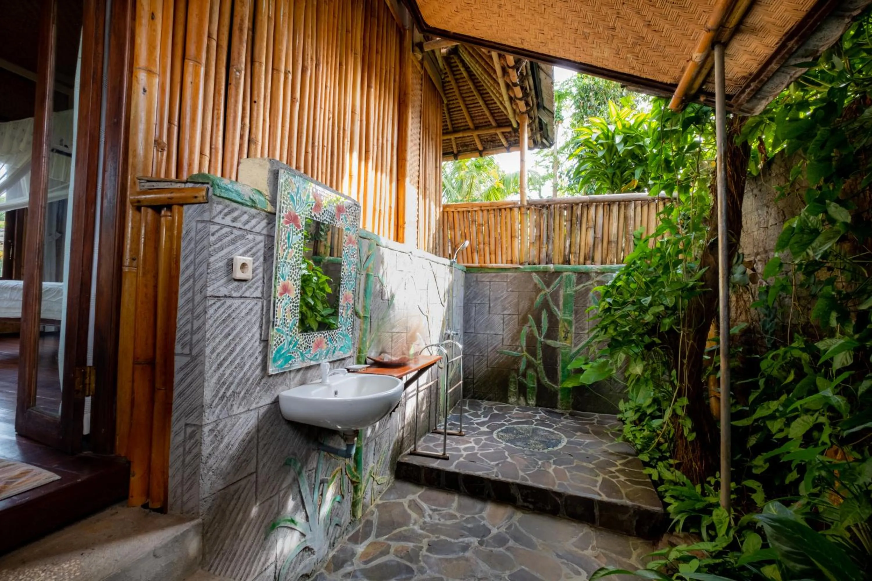 Bathroom in Villa Manuk