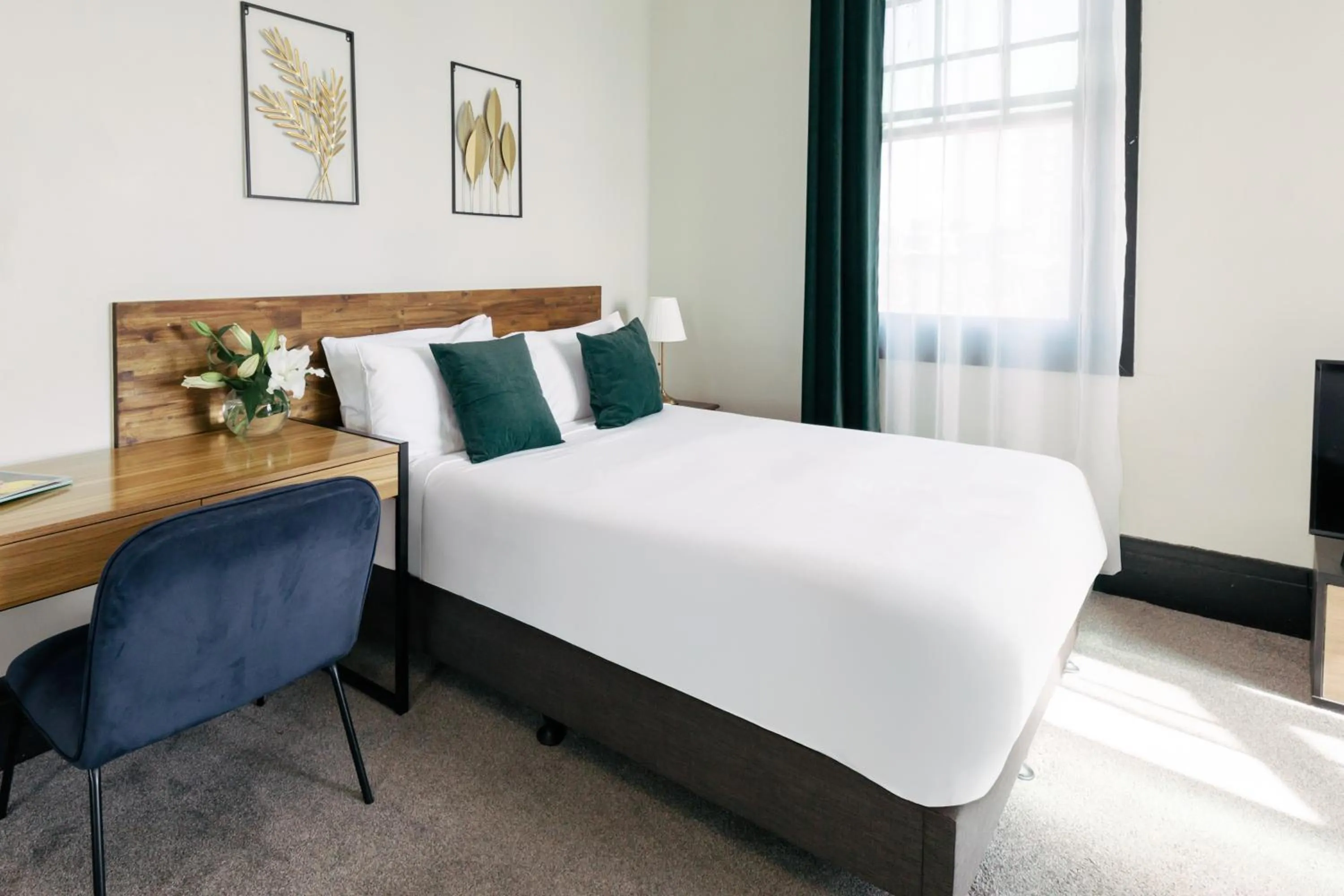 Bed in City Budget Hotel