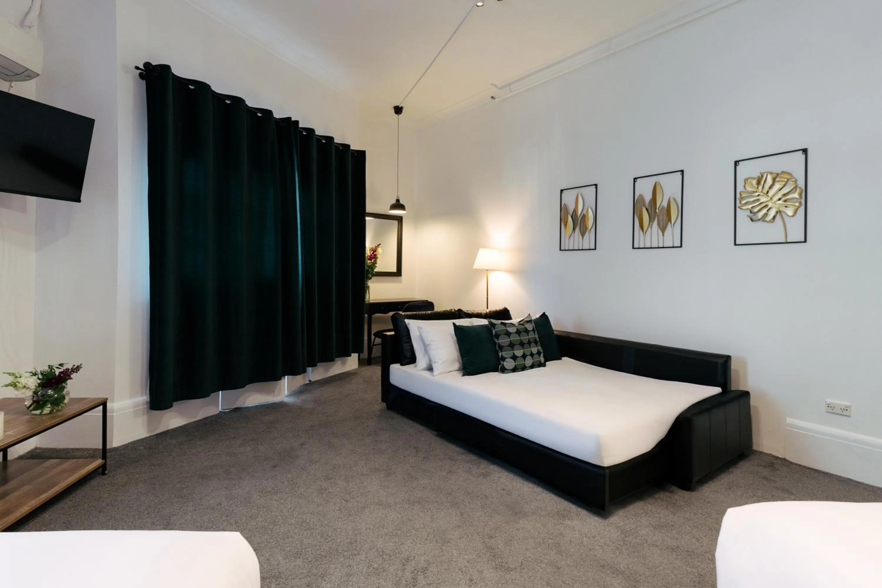 Bed in City Budget Hotel