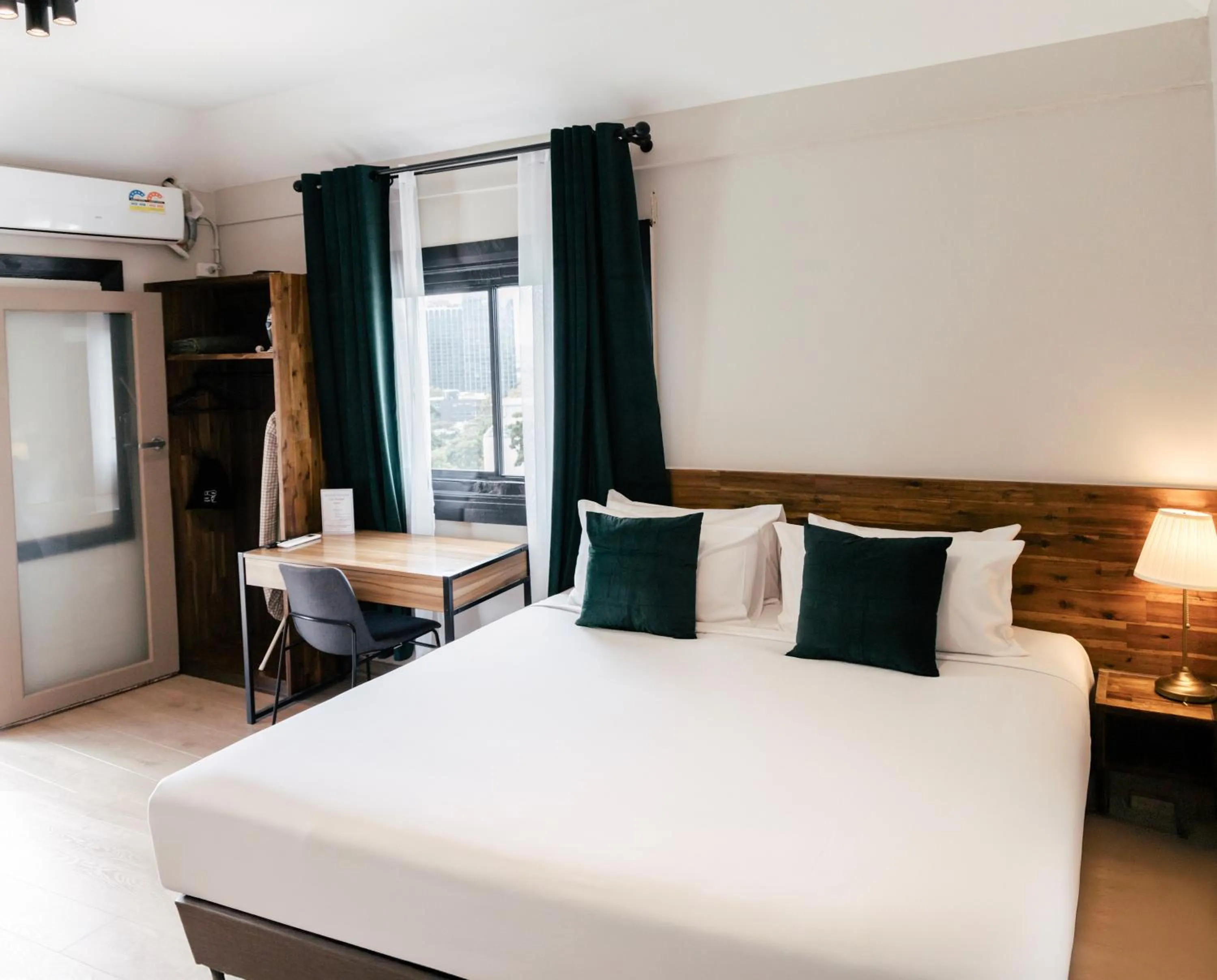 Bed in City Budget Hotel