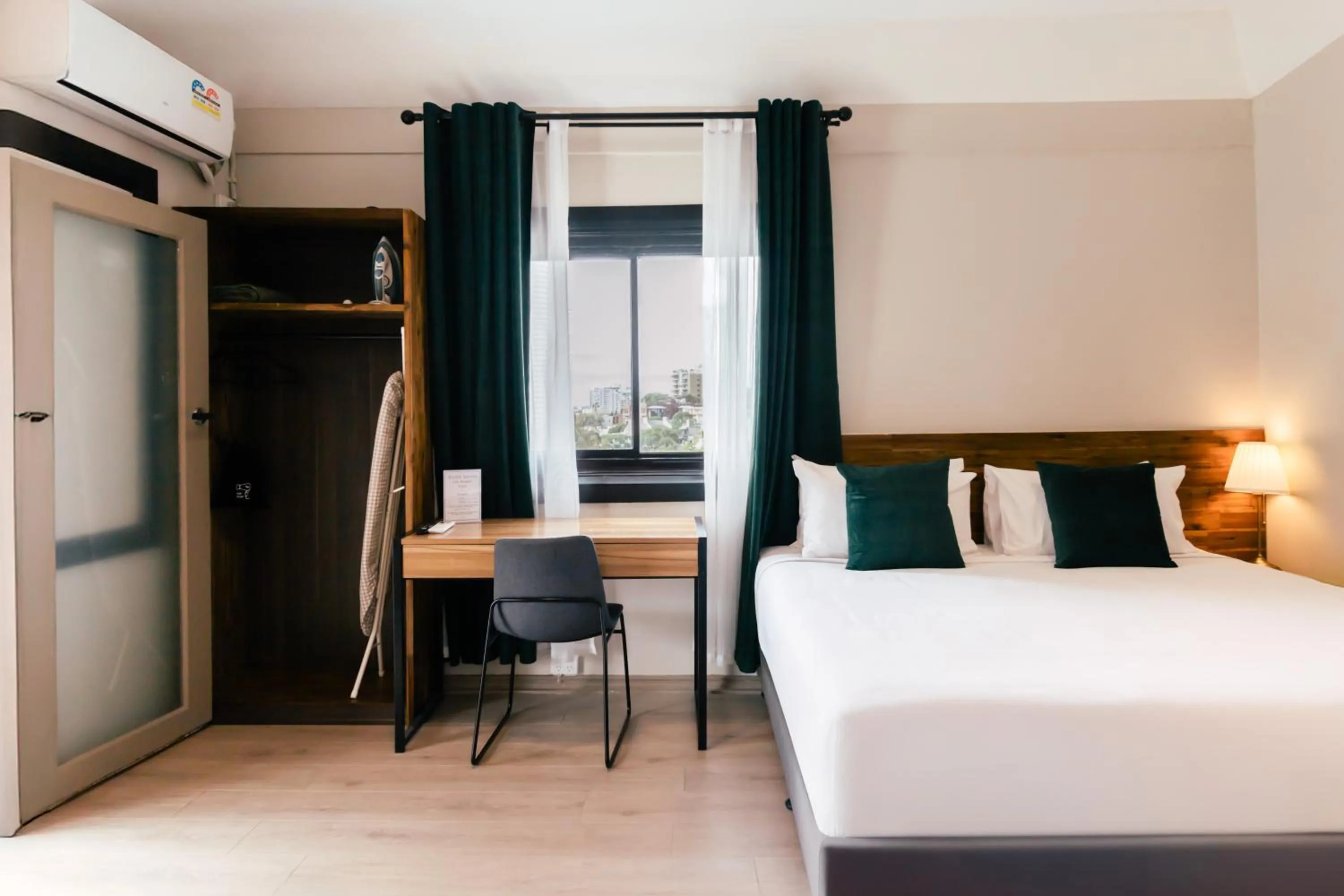 Bed in City Budget Hotel