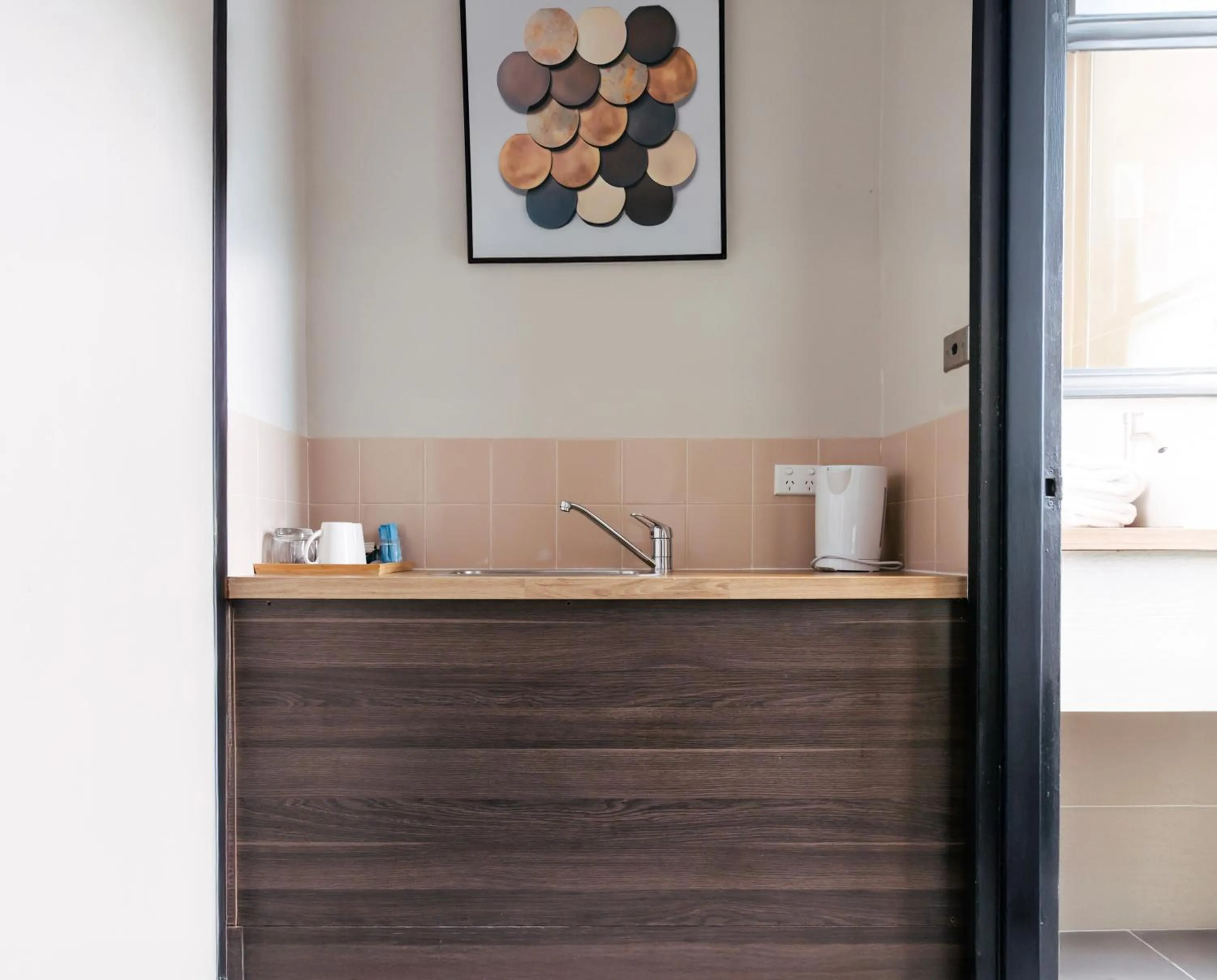 Kitchen or kitchenette in City Budget Hotel