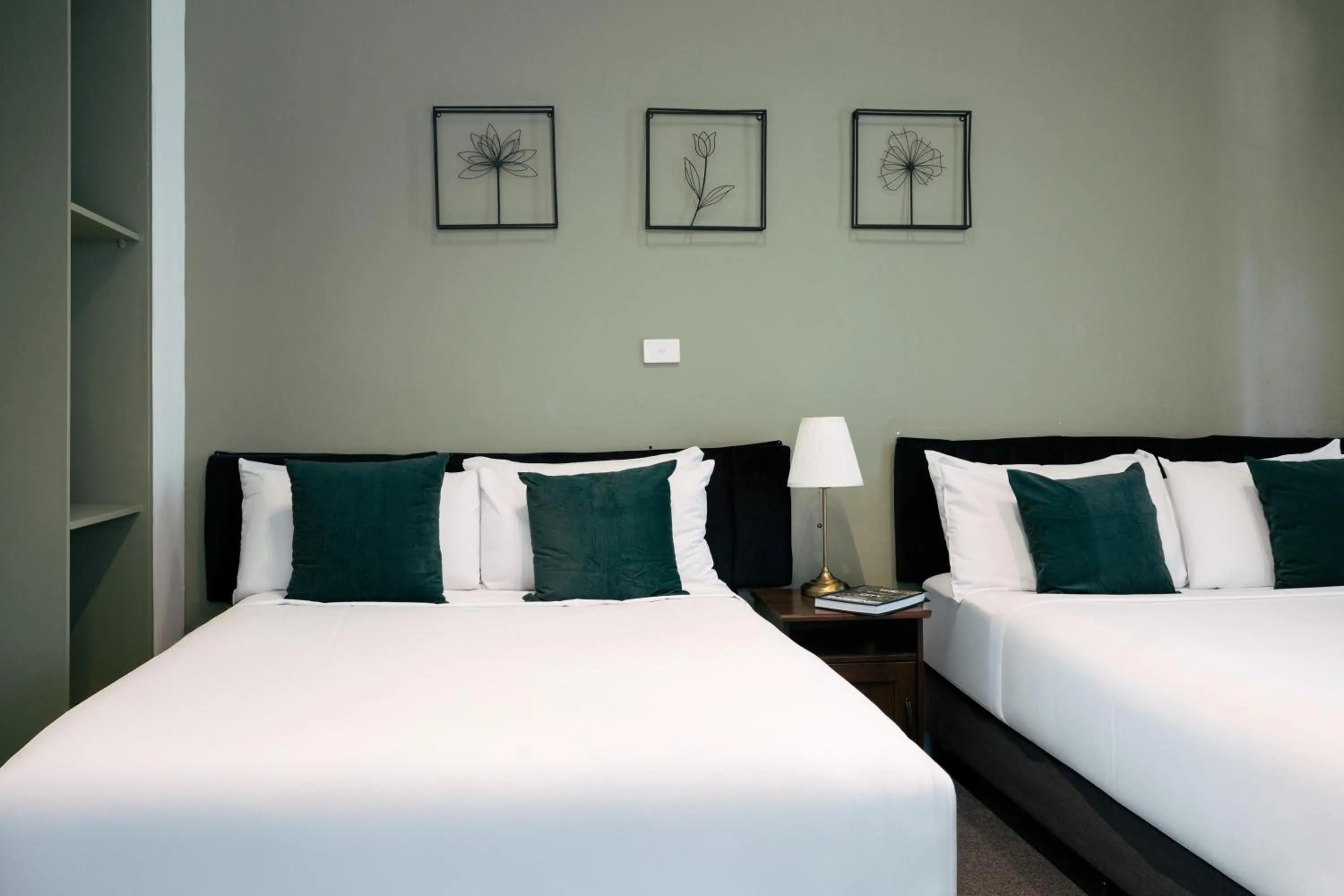 Bed in City Budget Hotel